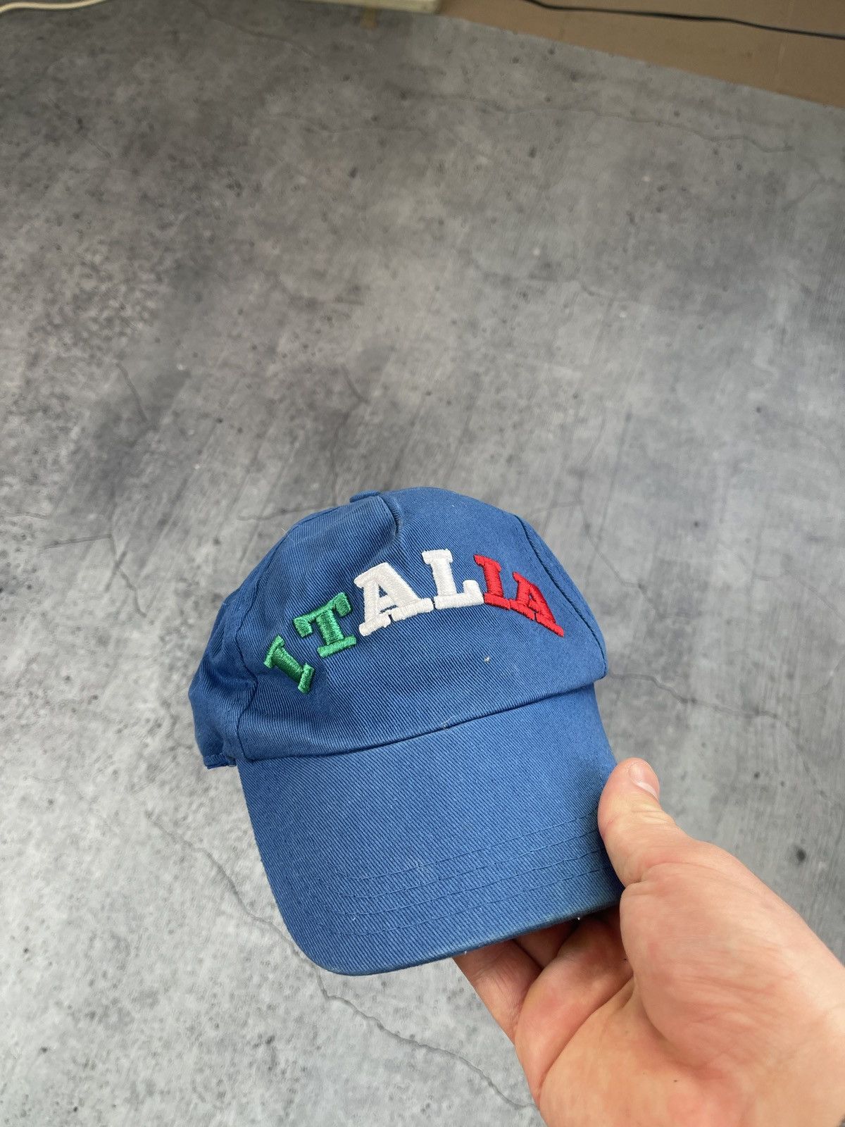 Drain Gang × S4LEM × Vintage Italia Blue Hat Cap Size ONE SIZE - 1 Thumbnail