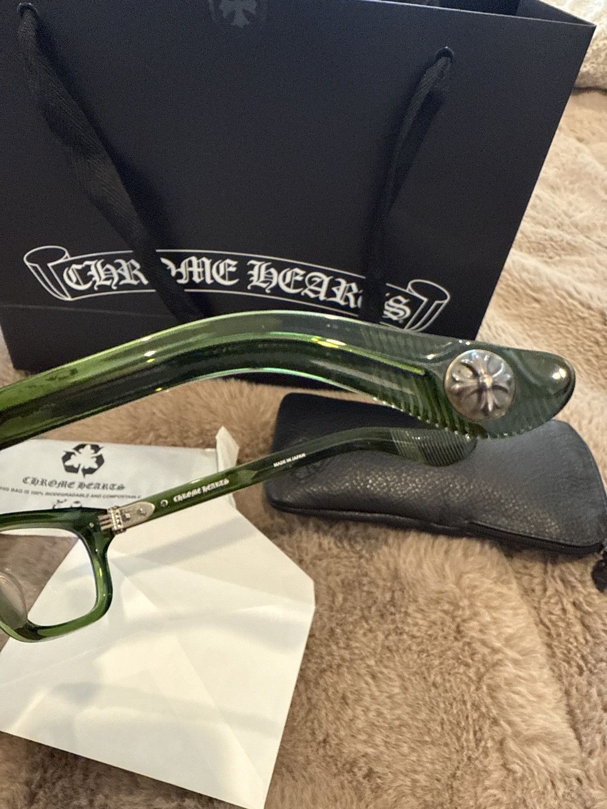 Chrome Hearts Chrome Hearts Glasses - Trypoleagain Size ONE SIZE - 3 Thumbnail