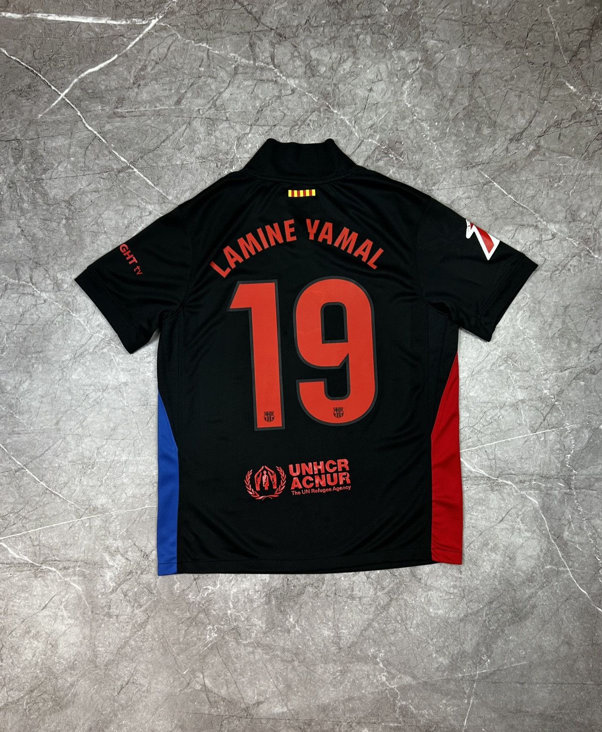 Nike Nike Barcelona Lamine Yamal Black Soccer Jersey Size US S / EU 44-46 / 1 - 2 Thumbnail