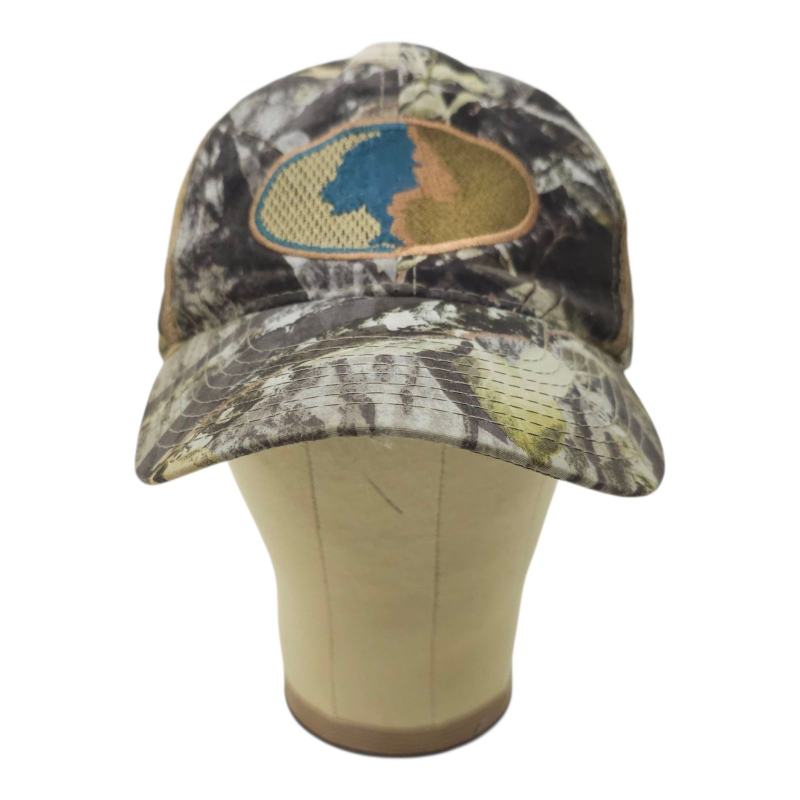 Signatures Mossy Oak Mesh Strapback Cap Hat Embroidered Logo Patch Size ONE SIZE - 13 Thumbnail