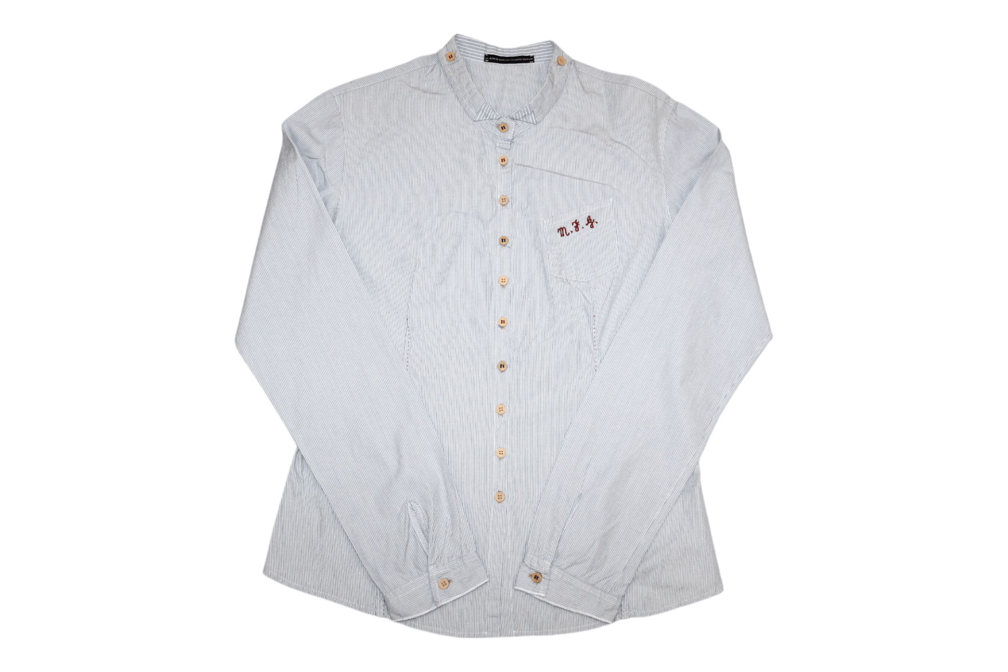 Marithe + Francois Girbaud Le Jean de Marithe Francois Girbaud Signatured Hickory Shirt Size M / US 6-8 / IT 42-44 - 1 Thumbnail
