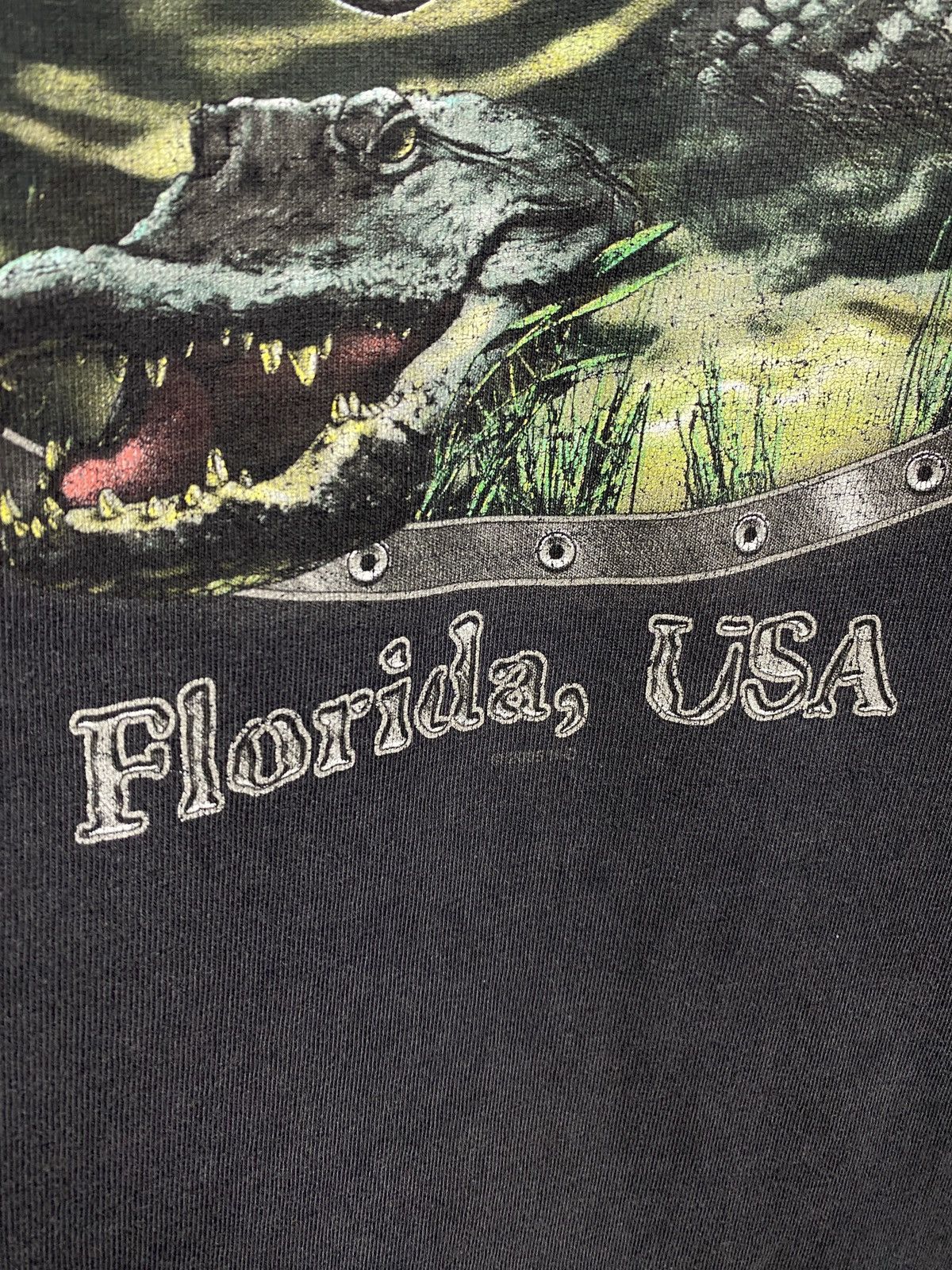 Harley Davidson 🇺🇸 Vintage Y2K Harley Davidson Florida USA Choppers T-Shirt Size US XL / EU 56 / 4 - 6 Thumbnail