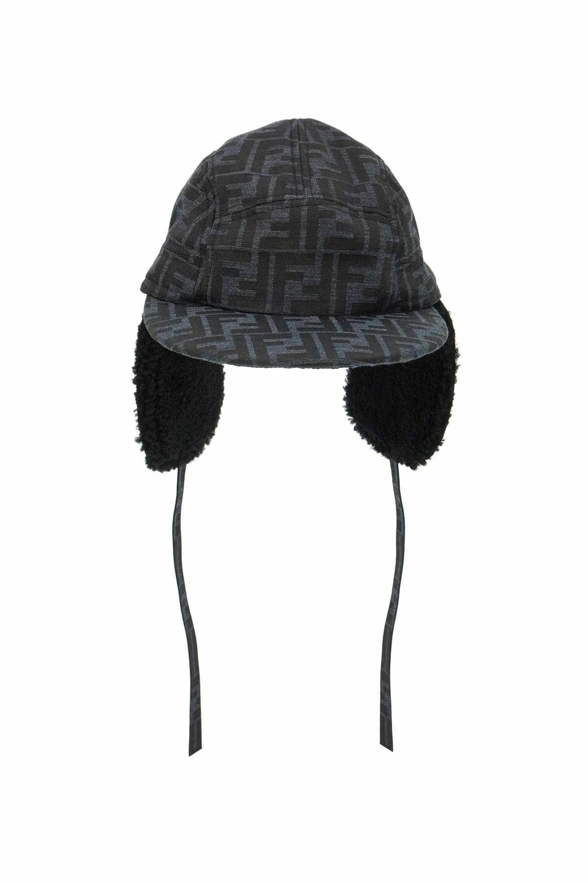 Fendi o1s1wg110226 Size : OS / Hat / Cap in Gray/Black Size ONE SIZE - 1 Thumbnail