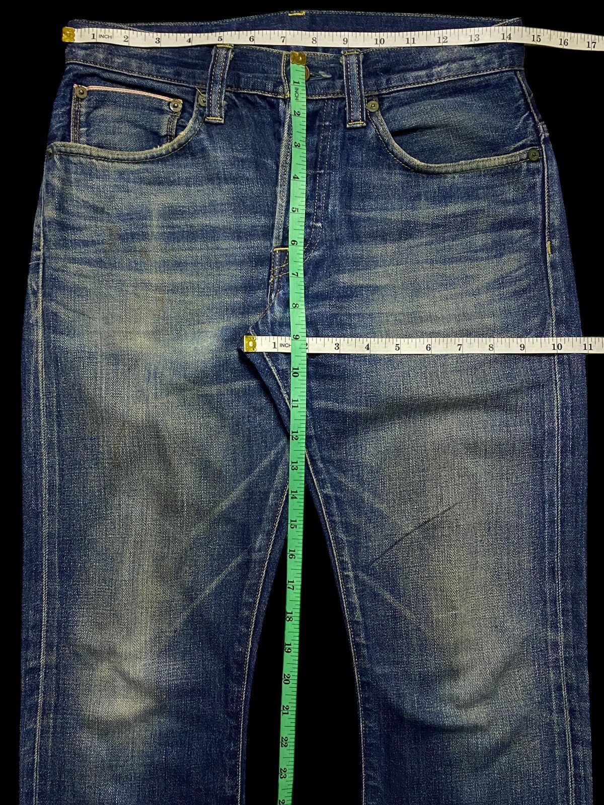 Japanese Brand Japanese Brand Relume Selvedge Blue Wash Bootcut Jeans Size US 29 - 13 Thumbnail
