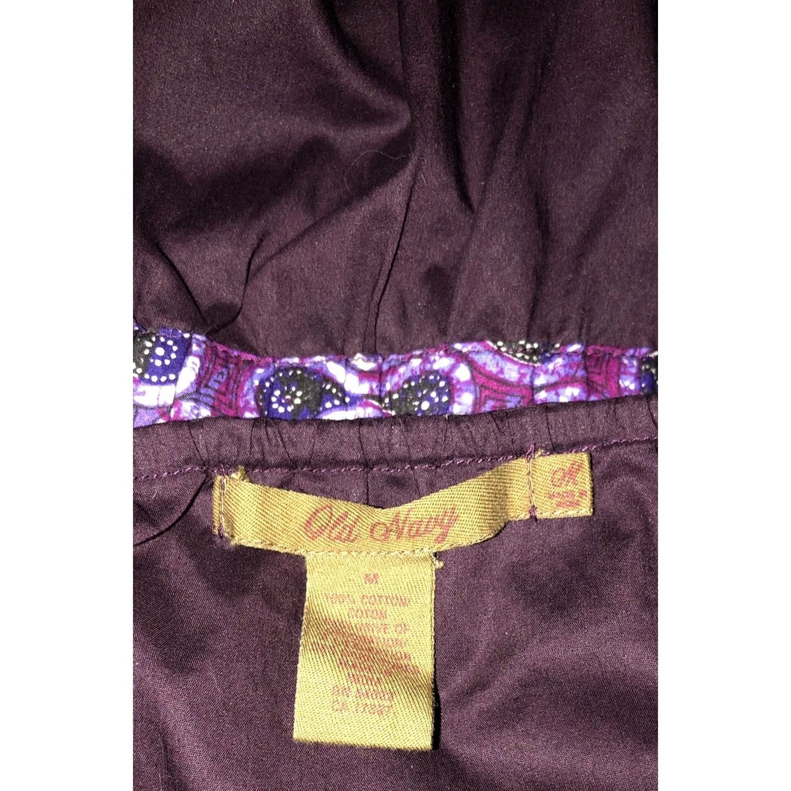 Old Navy VINTAGE Old Navy Midi Slip Dress M Purple 90s Y2K Whimsigoth Beac h Gothic Coquette 2000s? Size M / US 6-8 / IT 42-44 - 4 Thumbnail