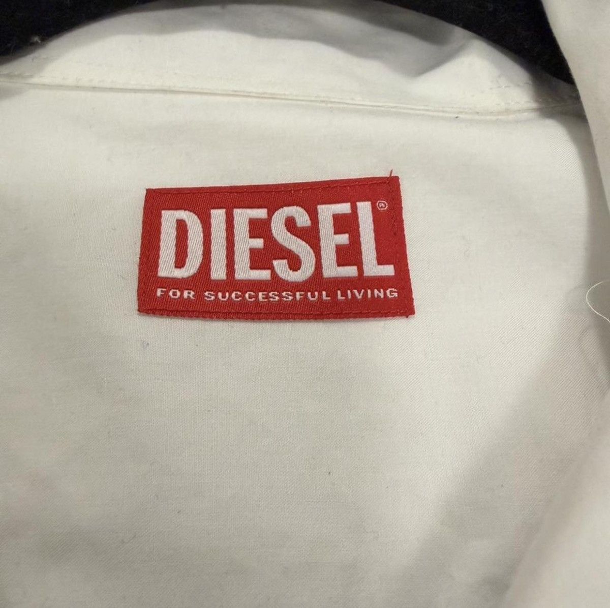 Diesel White Short Sleeve Diesel Button Up Size US S / EU 44-46 / 1 - 3 Thumbnail