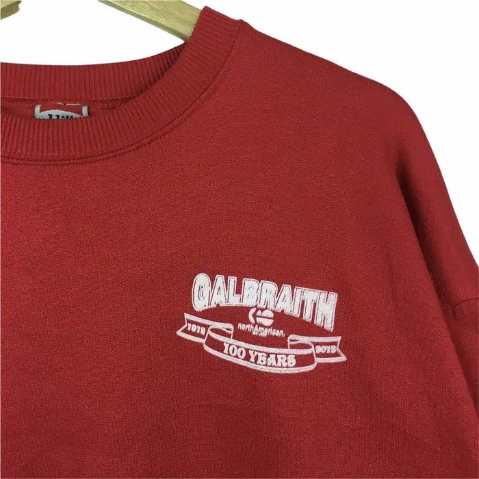 Vintage Vtg HILL GALBRAITH Made In USA 100 Years Sweatshirt Sweater Size US XL / EU 56 / 4 - 4 Thumbnail