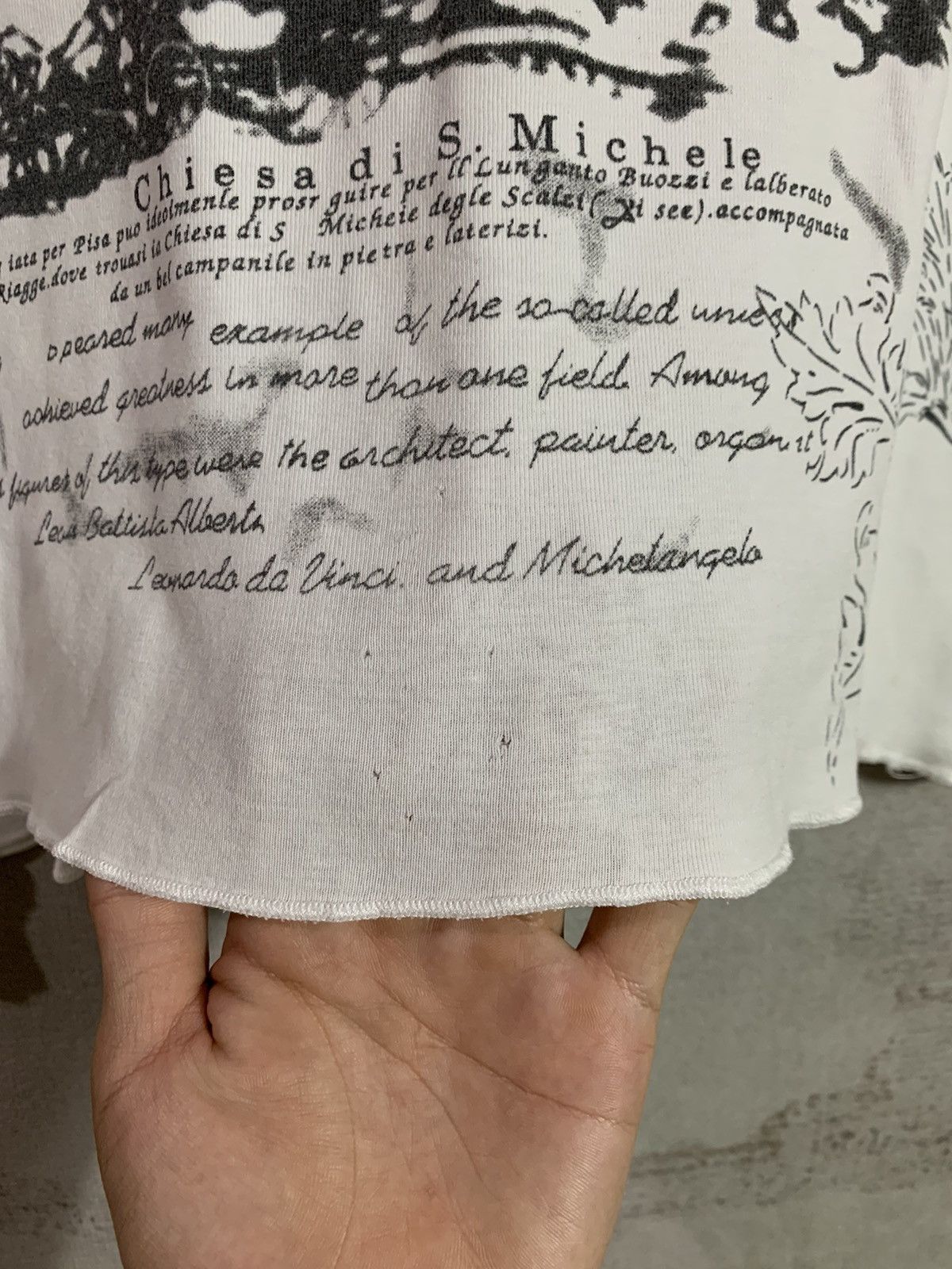 In The Attic Undefined Poem y2k Longsleeve Punk Style Size US M / EU 48-50 / 2 - 4 Thumbnail