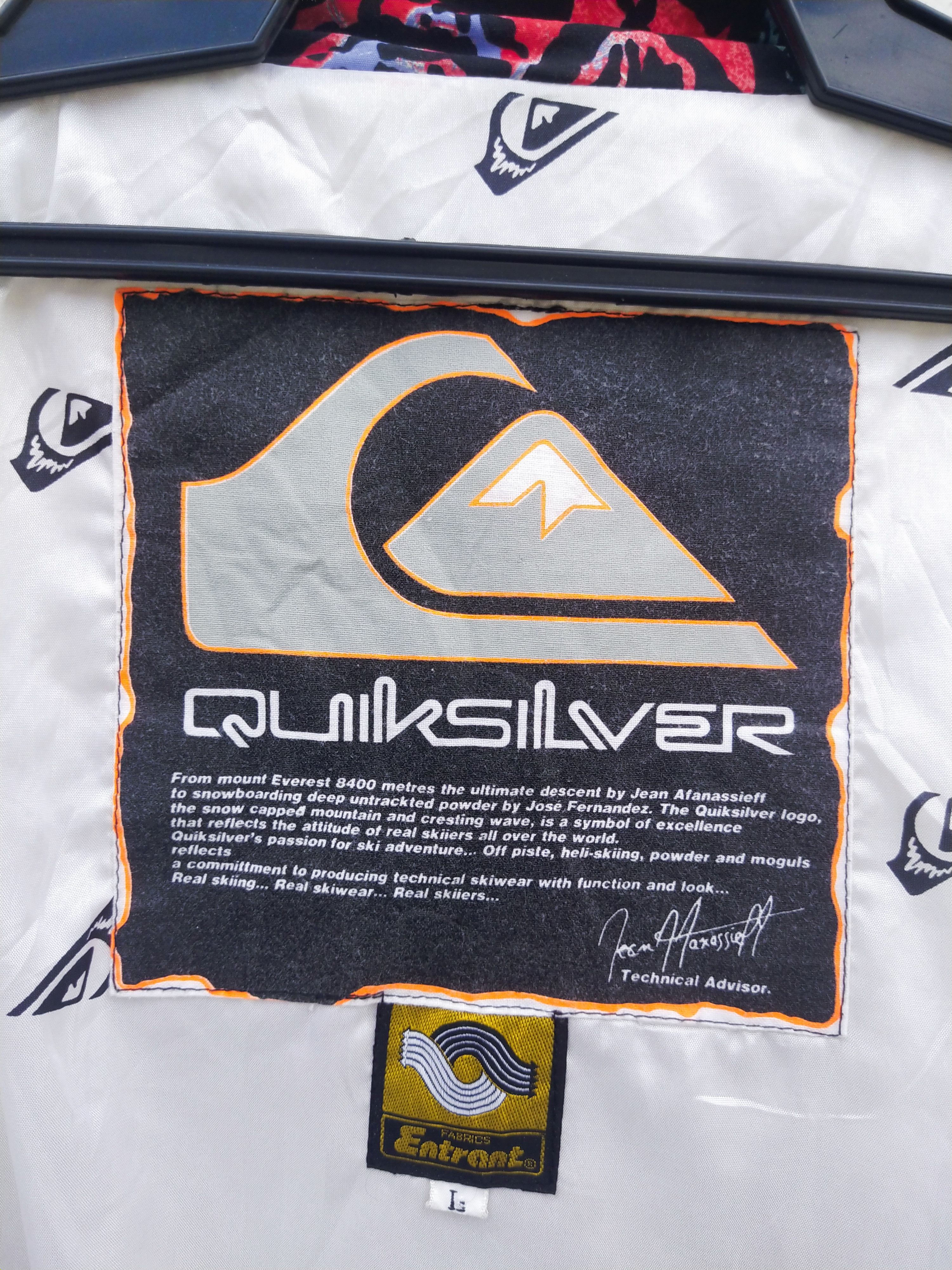 Quiksilver 🔥 Rare Vintage Quiksilver Multicolour Jacket Size US L / EU 52-54 / 3 - 14 Thumbnail