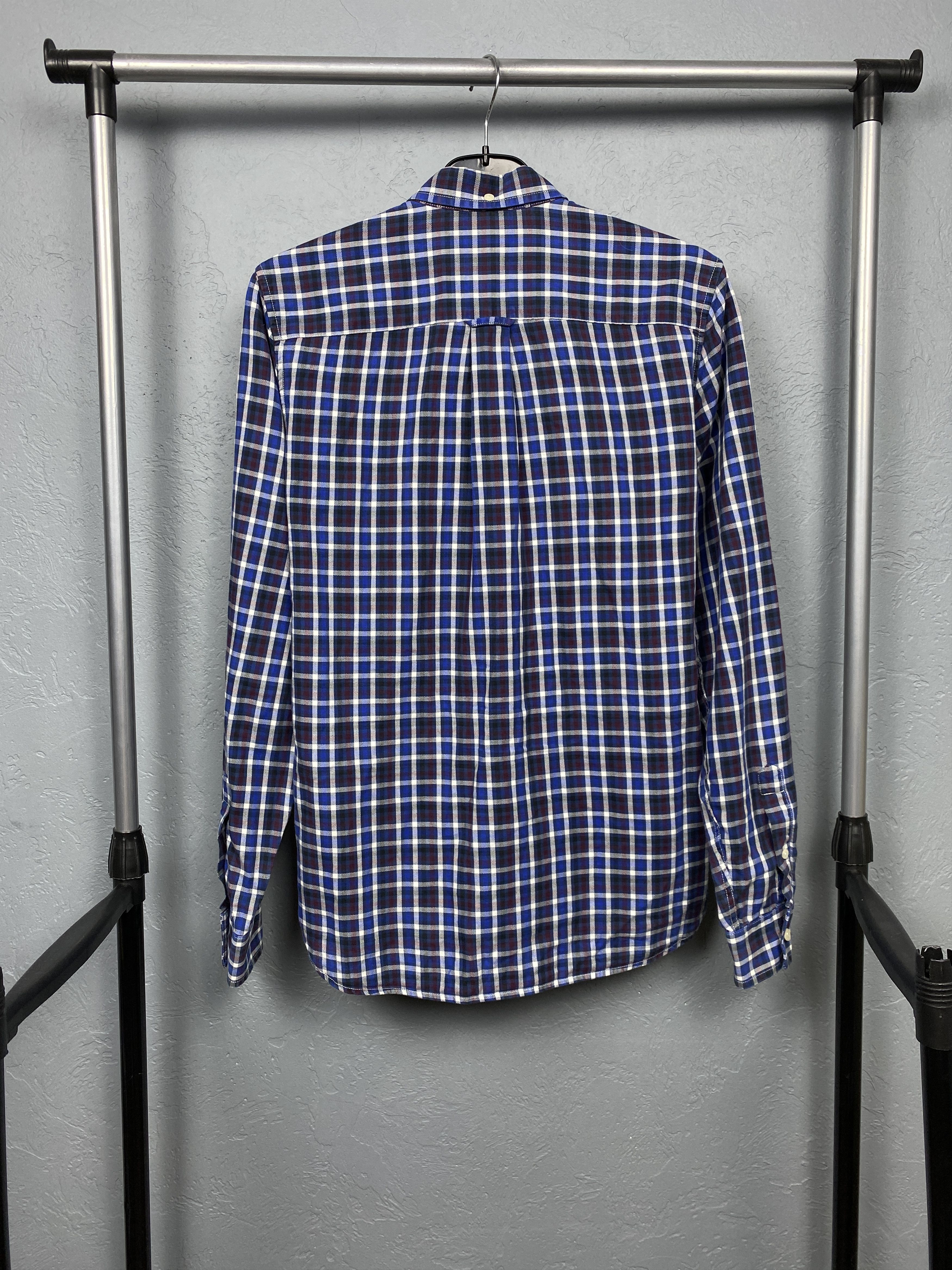 Fred Perry Fred Perry Mens Long Sleeve Plaid Shirt Size US S / EU 44-46 / 1 - 7 Thumbnail
