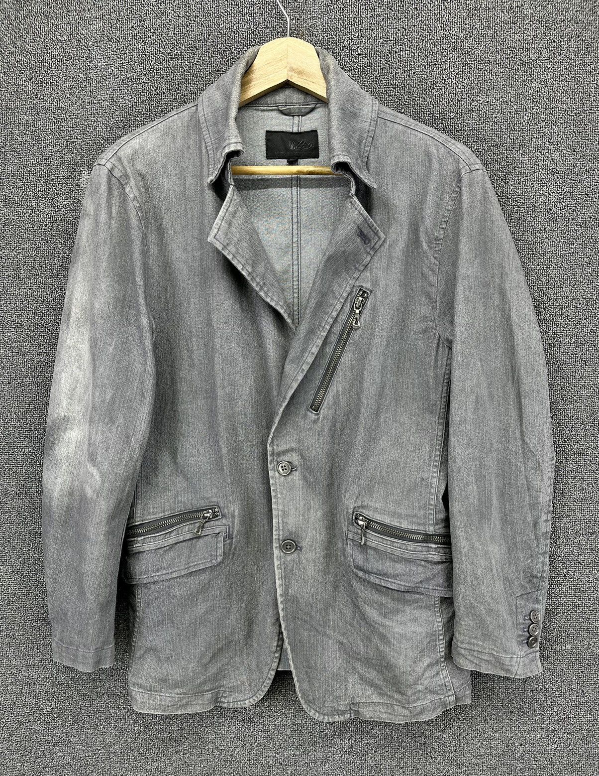 Japanese Brand Vintage Mossimo Punk Trashed Jakcet Size M / US 6-8 / IT 42-44 - 1 Thumbnail