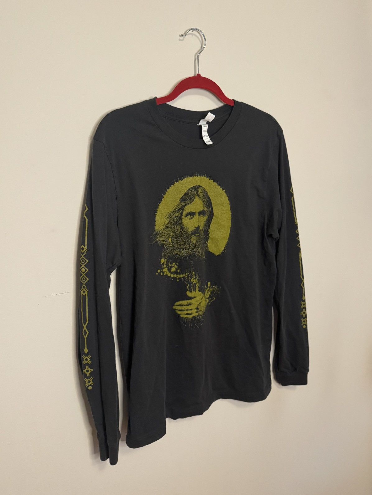 Deathwish RICHEY BECKETT "RASPUTIN" CHARCOAL BLACK LONGSLEEVE Size US L / EU 52-54 / 3 - 4 Thumbnail