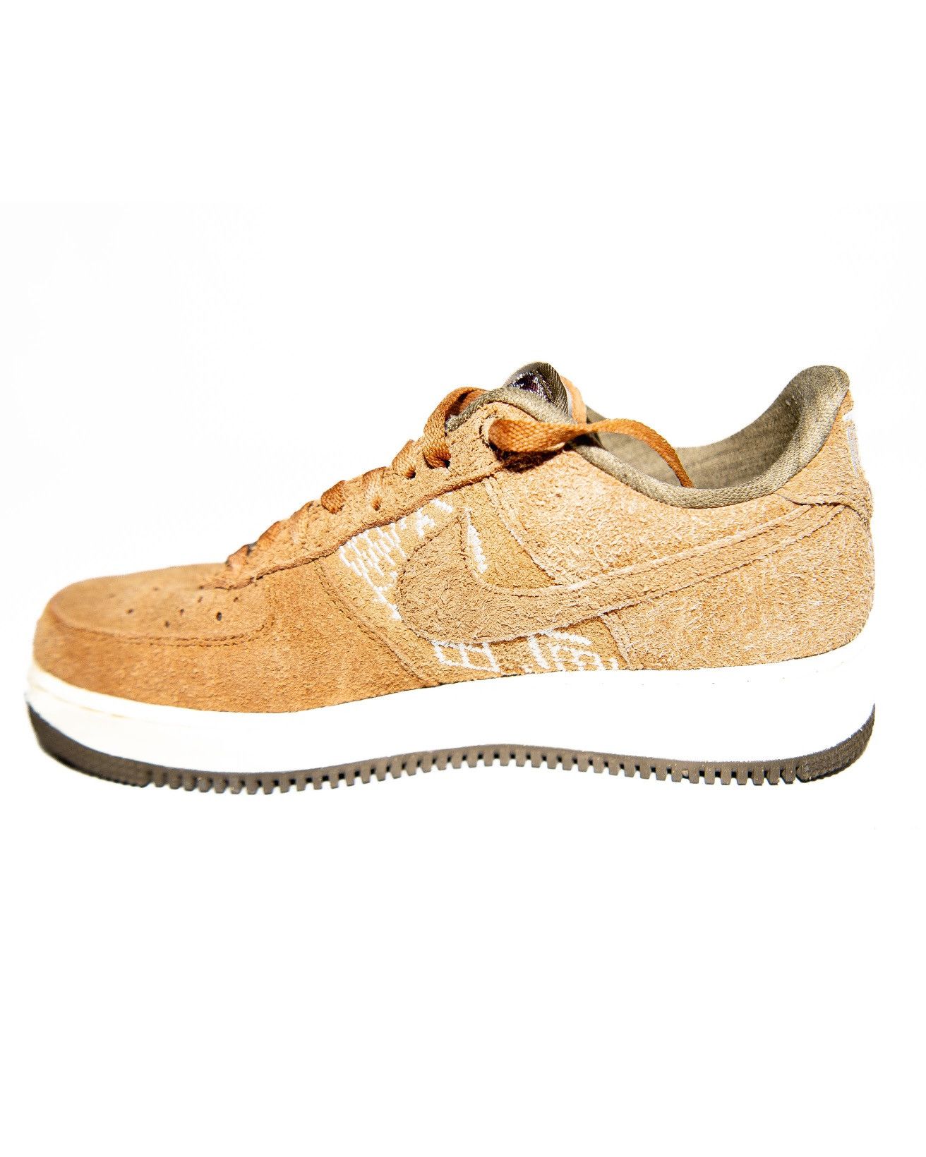Nike Nike Air Force 1 Low ‘07 PRM NAI-KE Brown Size US 10 / EU 43 - 4 Thumbnail
