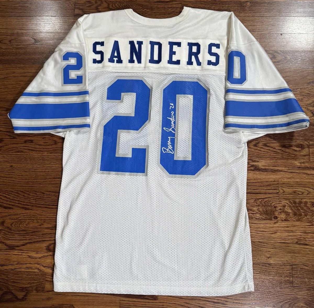 Russell Athletic Vintage Russell Athletic Detroit Lions Barry Sanders Jersey Size US XL / EU 56 / 4 - 3 Thumbnail