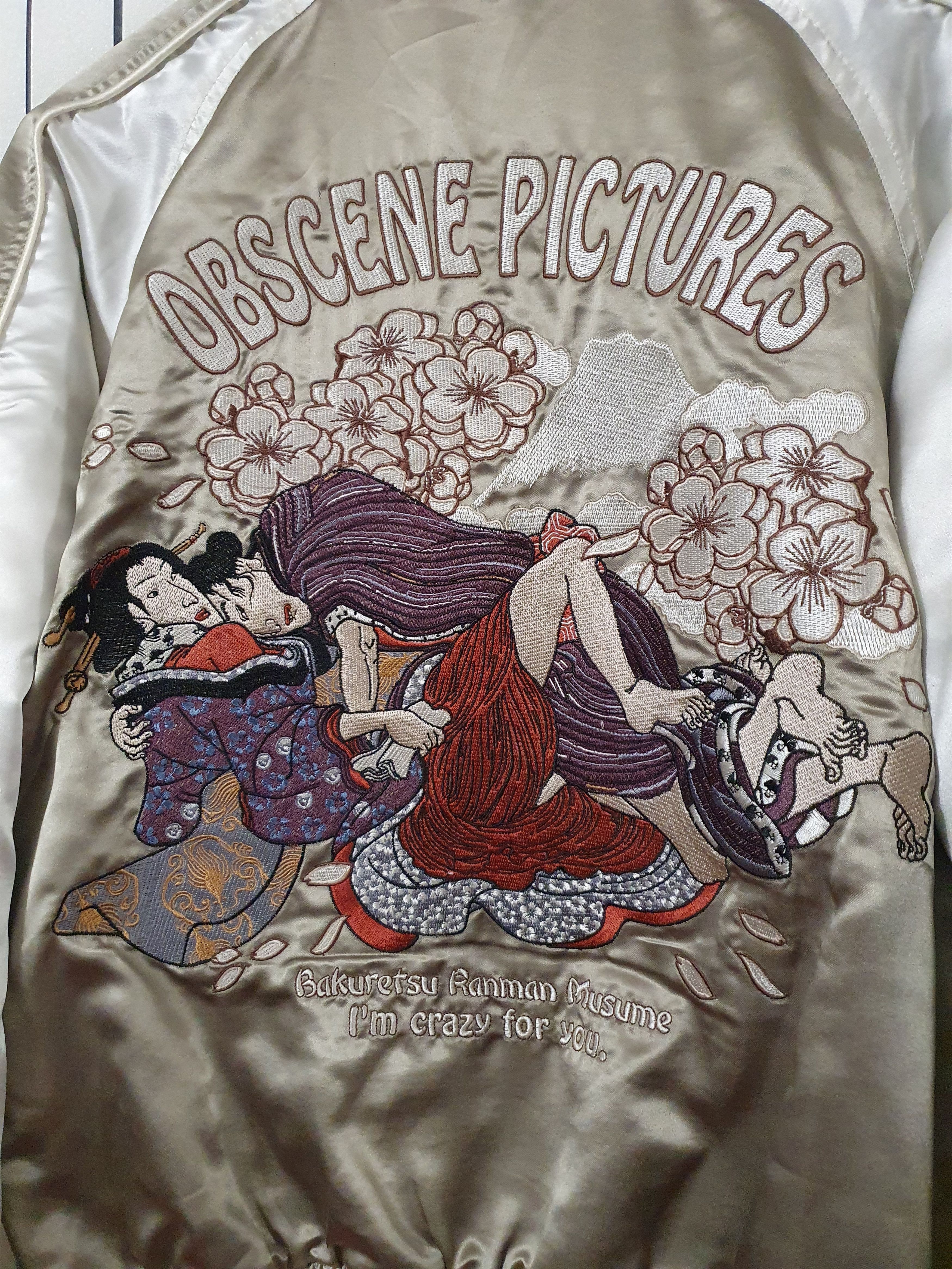 Tedman Rare Tedman Reversible Y2k "Live or Die" Japan Bomber Jacket Size US M / EU 48-50 / 2 - 5 Thumbnail