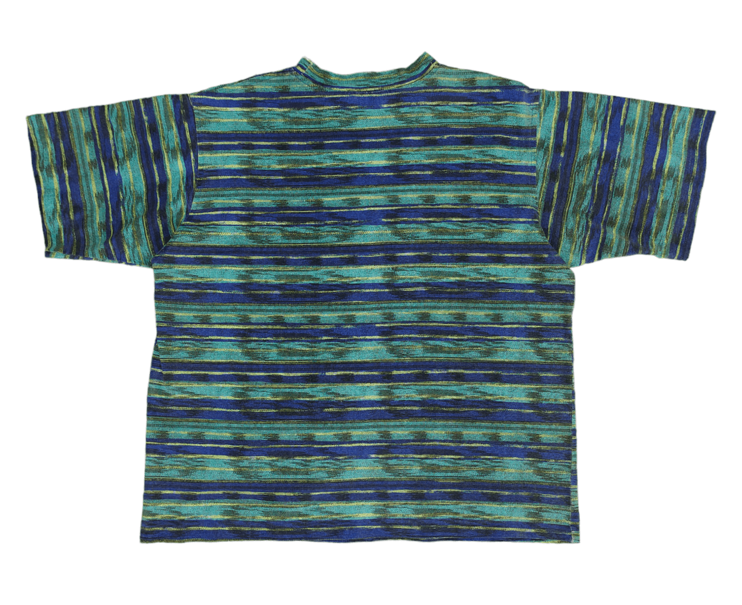 Gotcha Vintage 80s Gotcha Surfing Stripes Colouful Oversize T-Shirt Size US L / EU 52-54 / 3 - 6 Thumbnail
