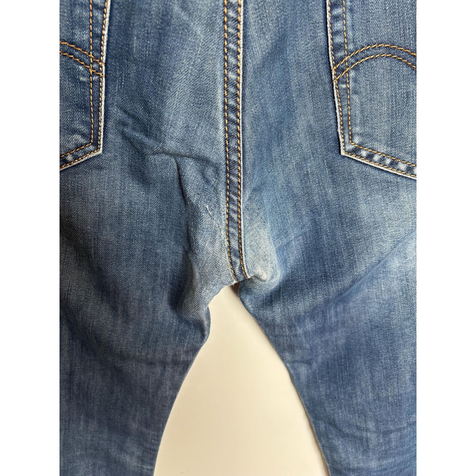 Japanese Brand × Levi's × Levi's Vintage Clothing Levi’s 501 USA W34 L34 544 Button Fly Straight Leg 90s Denim Size US 34 / EU 50 - 9 Thumbnail