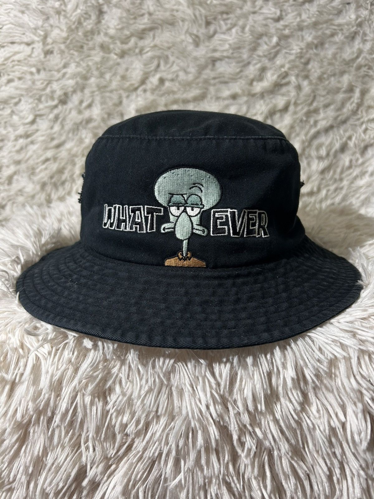 Universal Studios × Vintage Vintage Universal Studios SpongeBob Squidward Bucket Hat Cap Size ONE SIZE - 1 Thumbnail