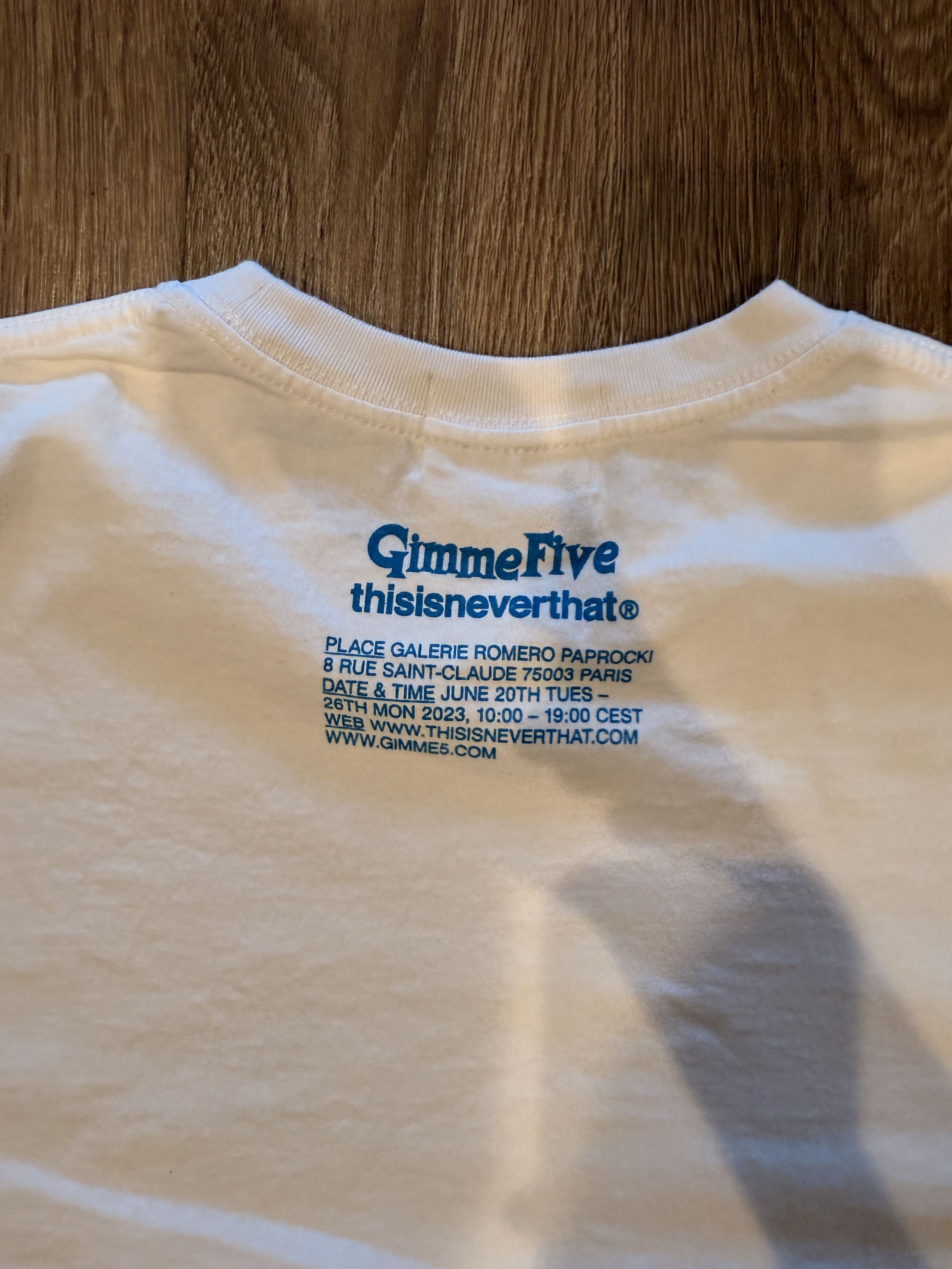 thisisneverthat Thisisneverthat Gimme Five t-shirt Size US L / EU 52-54 / 3 - 3 Thumbnail
