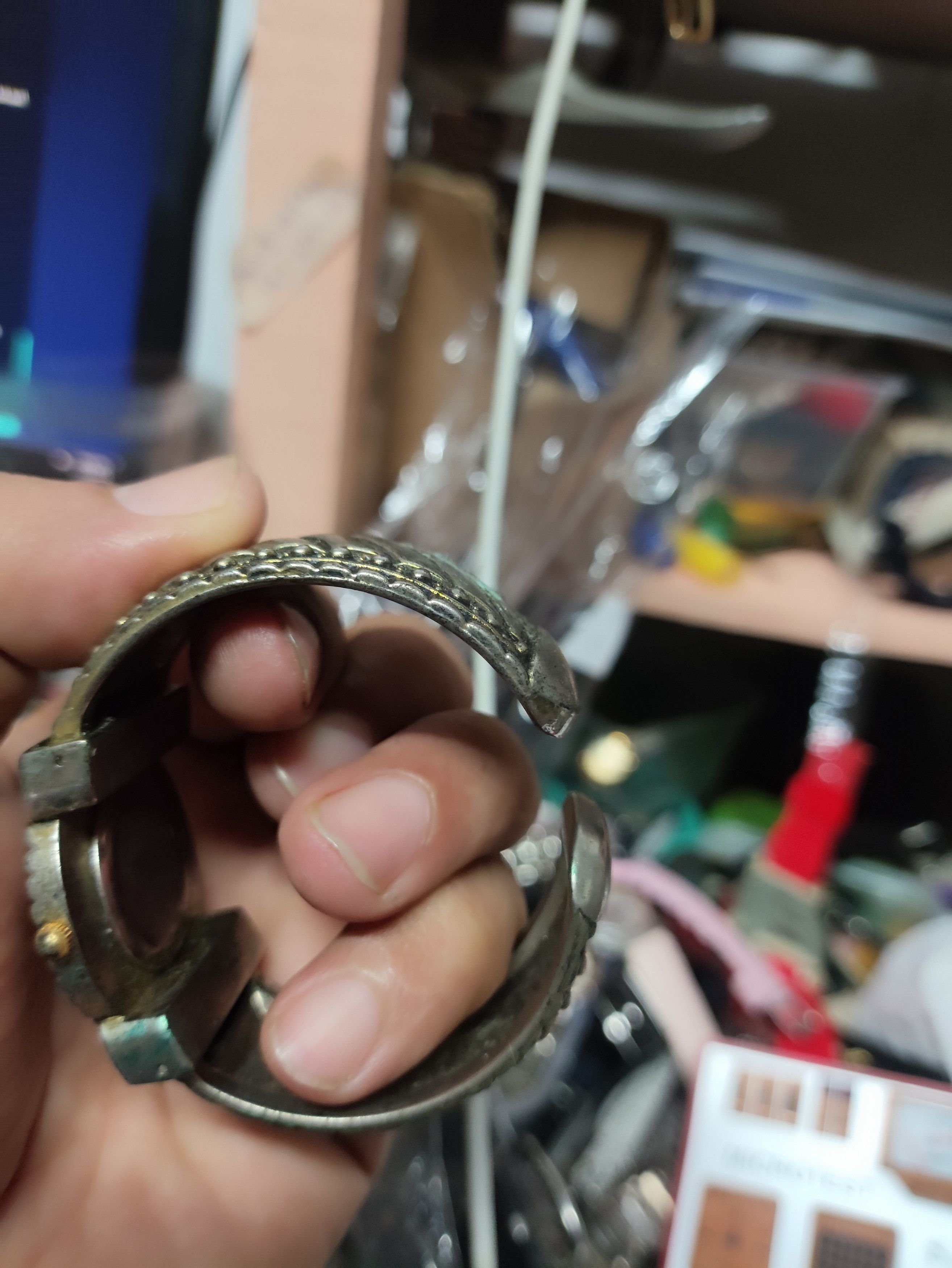 Japanese Brand × Vintage Bijour Terner (K46120) Vintage Steel Art Design Watch Size ONE SIZE - 12 Thumbnail