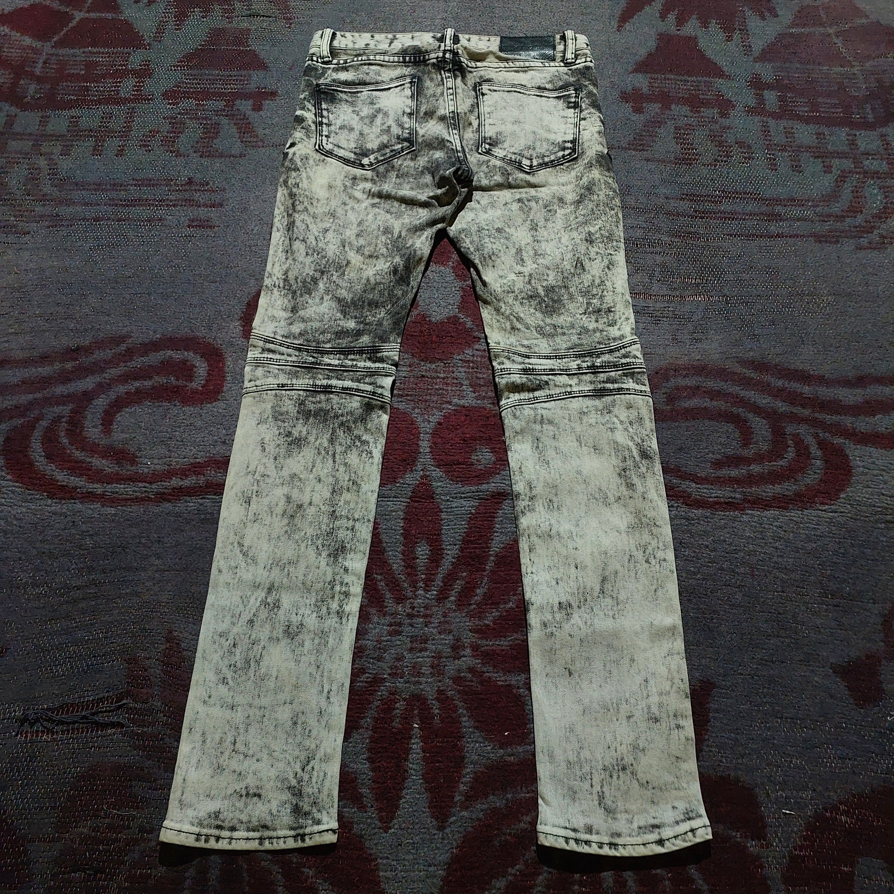 GOSTAR DE FUGA FUGA japanese acid biker jeans Size US 29 - 10 Thumbnail