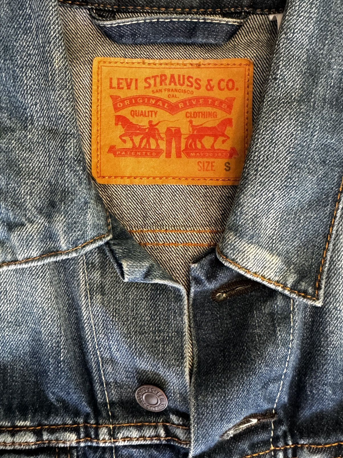 Levi's Vintage Clothing Levi’s Denim Jacket Size US S / EU 44-46 / 1 - 4 Thumbnail