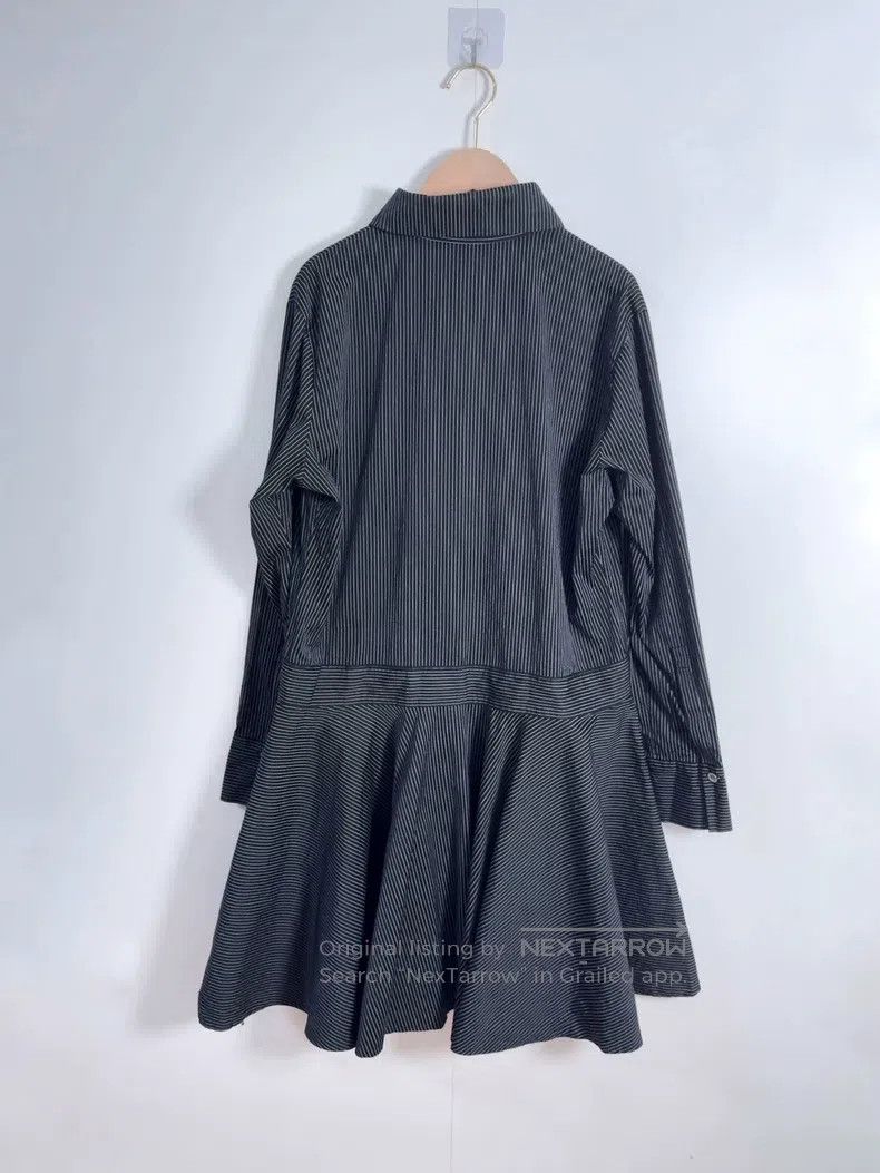 Yohji Yamamoto Yohji Yamamoto Cotton Stripe Shirt Dress Size XS / US 0-2 / IT 36-38 - 2 Thumbnail