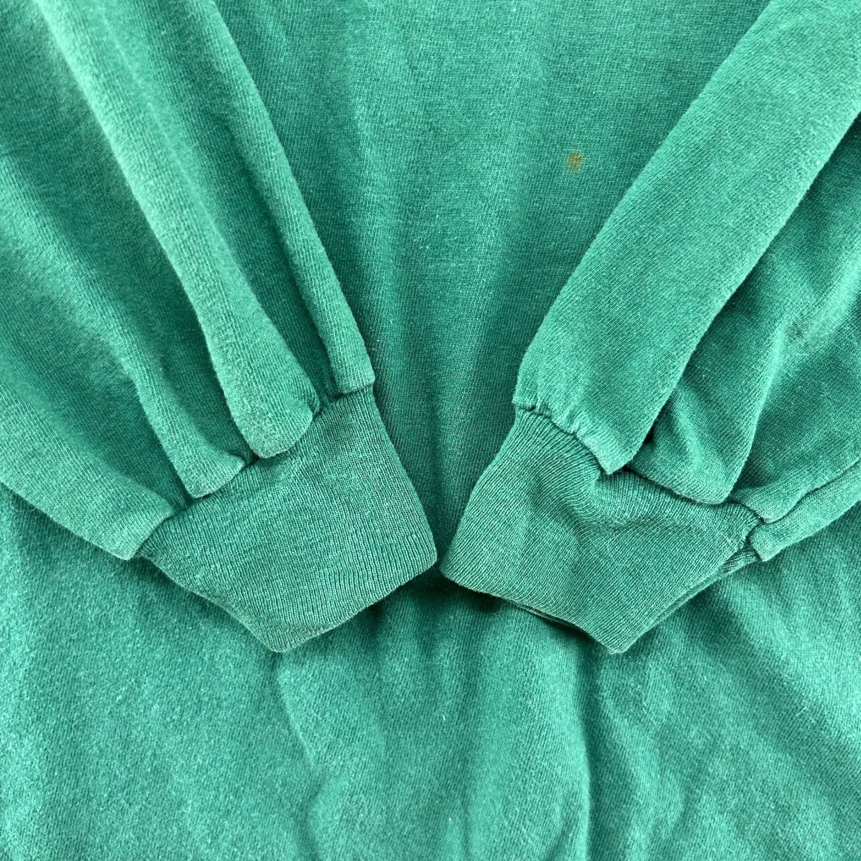 Vintage VINTAGE Mo Betta Shirt Mens XL Green Cotton Long Sleeve Skater 90s Logo Crew Neck Size US XL / EU 56 / 4 - 2 Thumbnail