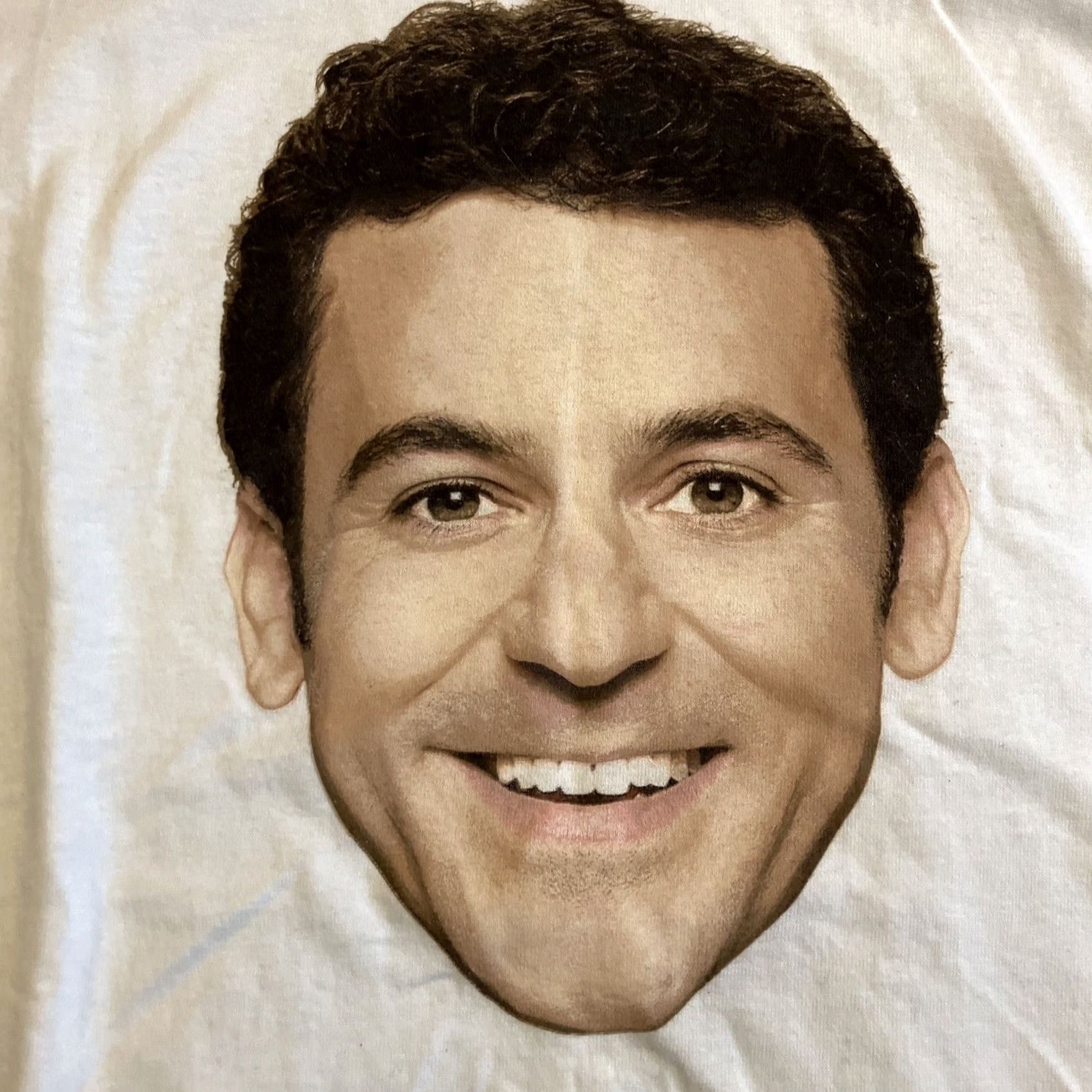 Port & Company NWOT Fred Savage The Grinder FOX Promo T Shirt The Mole Wonder Years L Men White Short Sleeve Shirt L Size US L / EU 52-54 / 3 - 2 Thumbnail