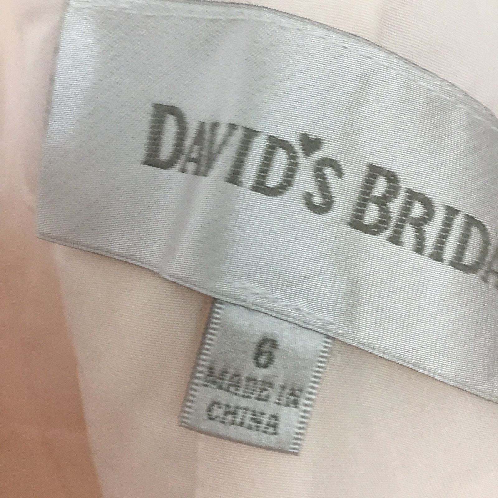 Other David Bridal Short Tank Lace Dress with V -Neck Size M / US 6-8 / IT 42-44 - 8 Thumbnail