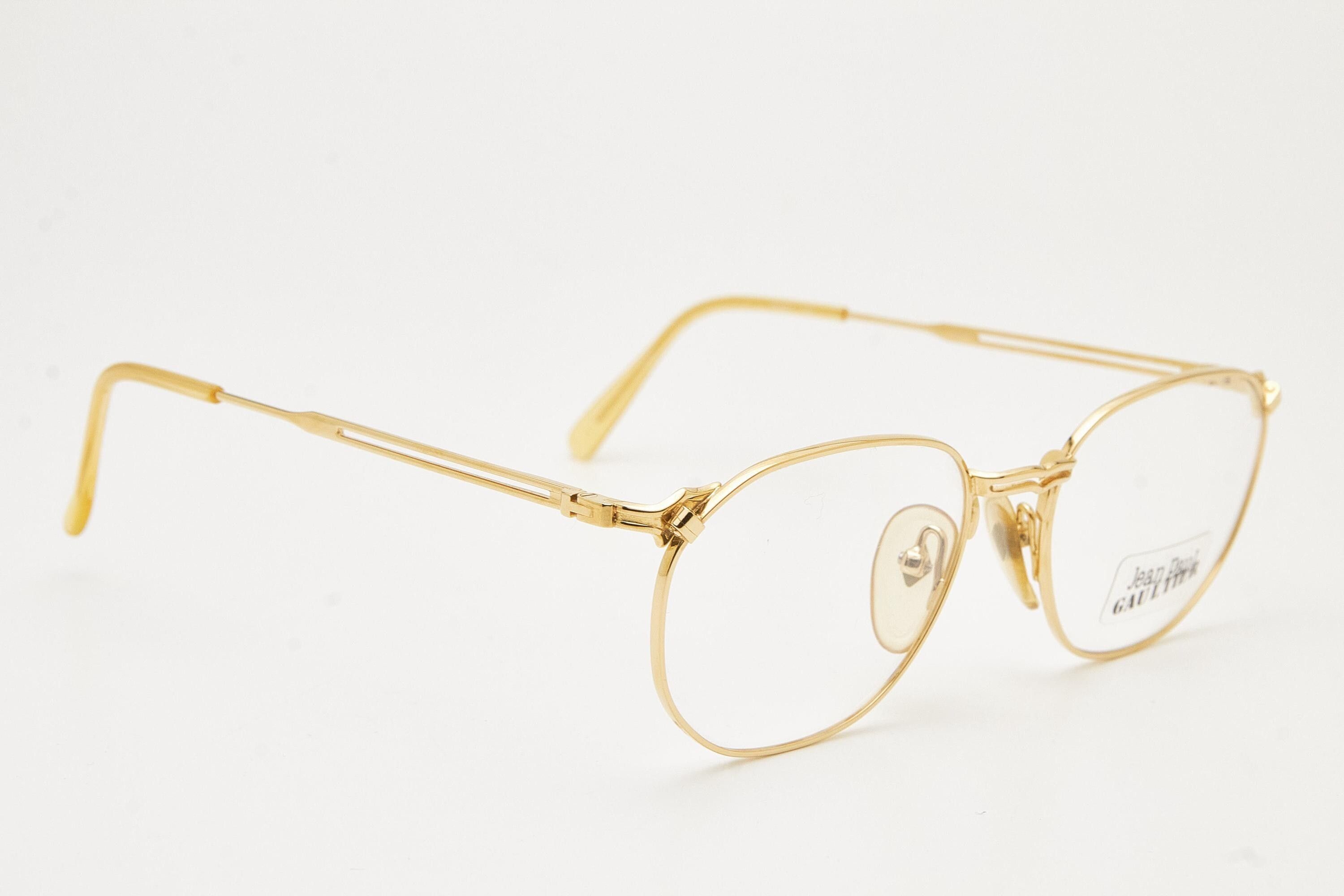 Jean Paul Gaultier JEAN PAUL GAULTIER 55-2173 Gold Plated Frame Size ONE SIZE - 10 Thumbnail