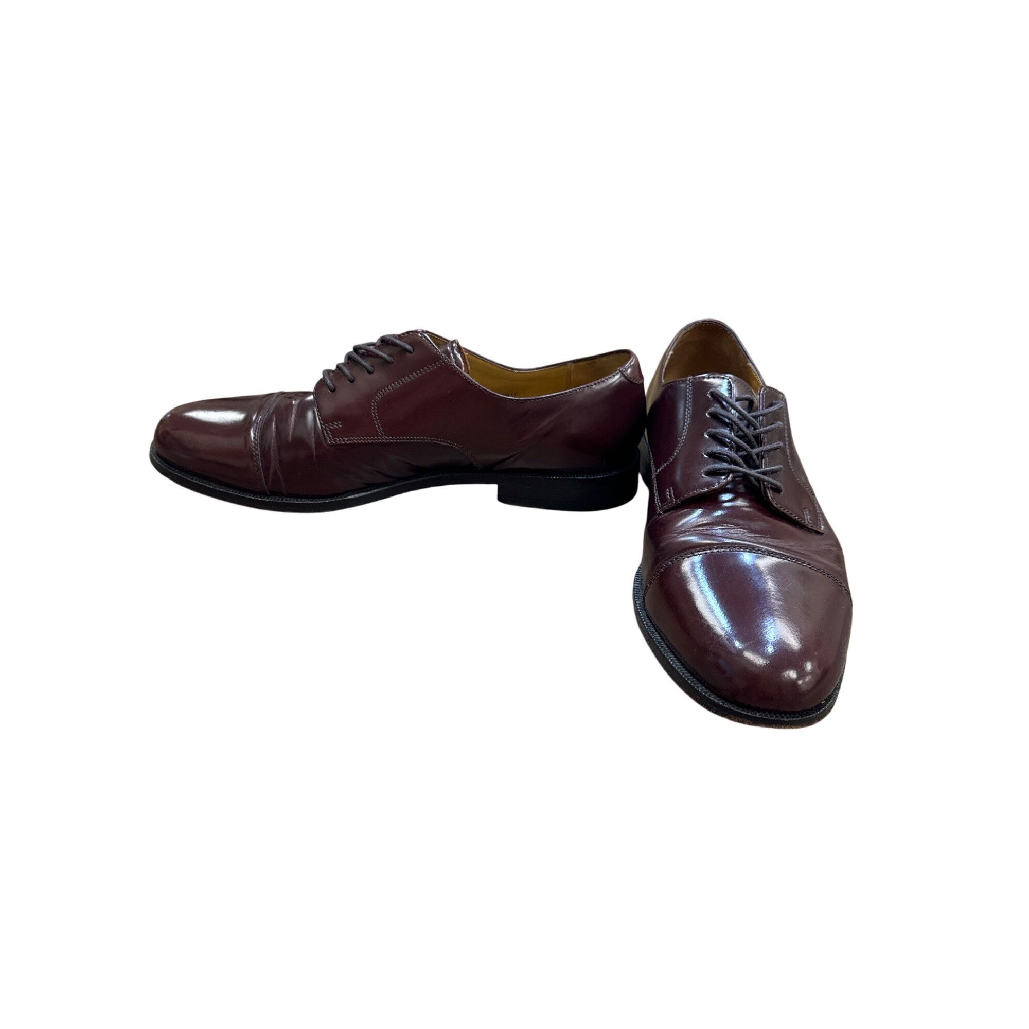 Cole Haan Cole Haan Mens Brown Leather Oxford dress shoes Size 11D SKU Size US 11 / EU 44 - 3 Thumbnail