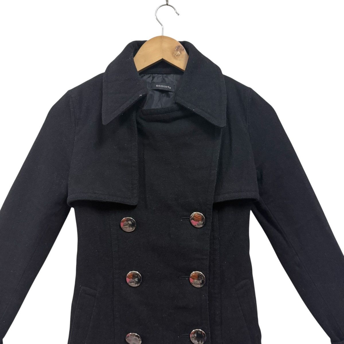 If Six Was Nine Egoist Double Breast Coat Jacket Japanese Brand Size S / US 4 / IT 40 - 4 Thumbnail