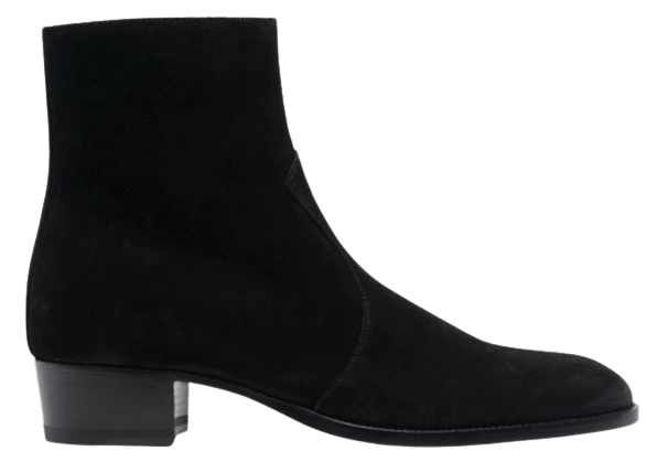 Saint Laurent Paris o1bcso1str0724 Zipped Boots in Black Size US 8 / EU 41 - 2 Thumbnail