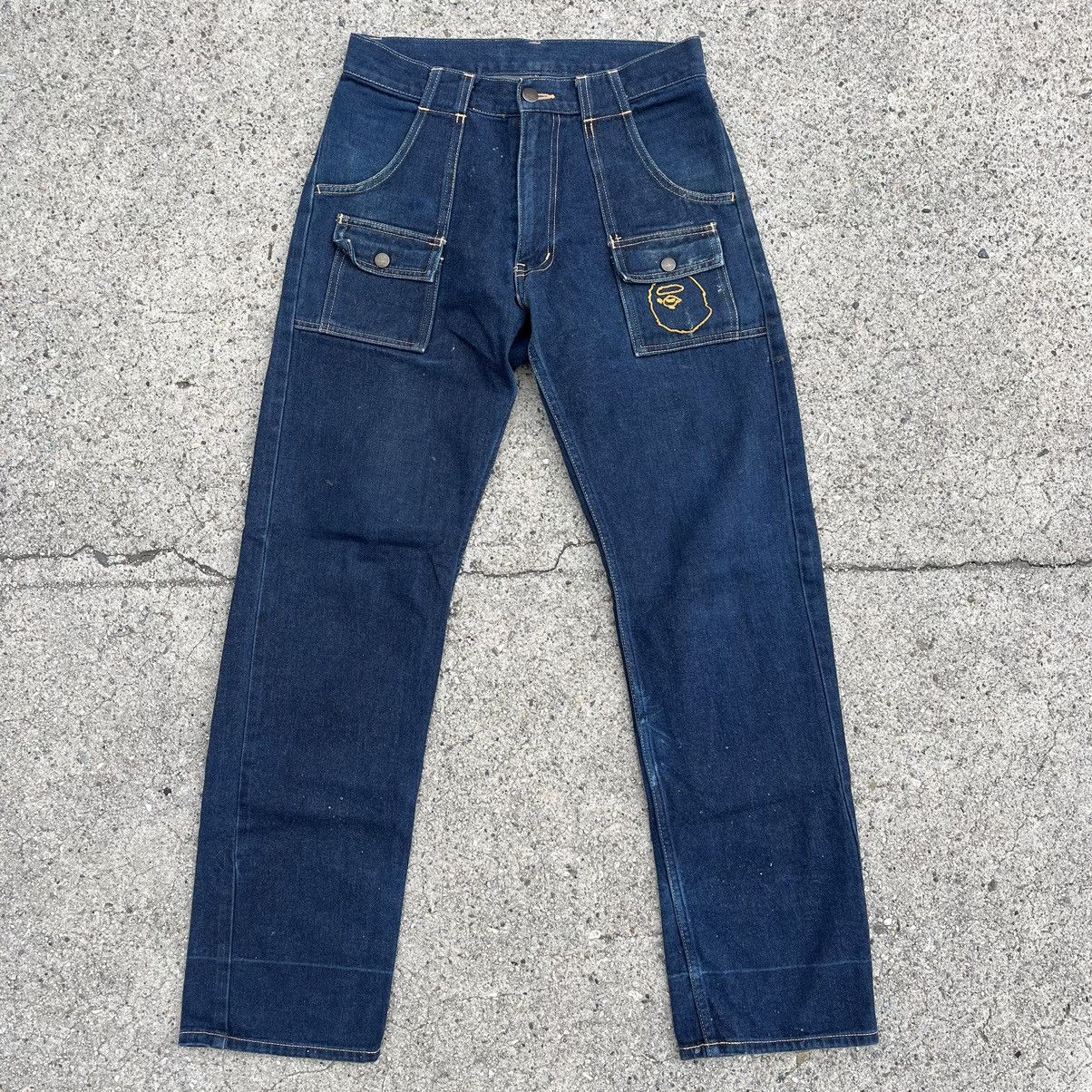 Bape × Japanese Brand × Vintage Vintage Bape Bathing Ape Bush Pants Chain Stitch Size 30 Size US 30 / EU 46 - 1 Thumbnail
