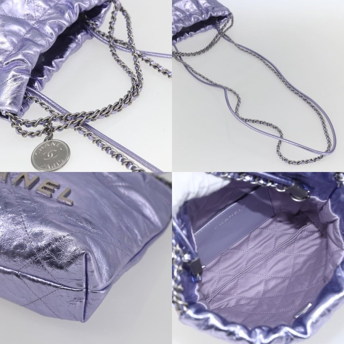 Chanel Chanel Chain CHANEL 22 Mini Handbag Size ONE SIZE - 4 Thumbnail