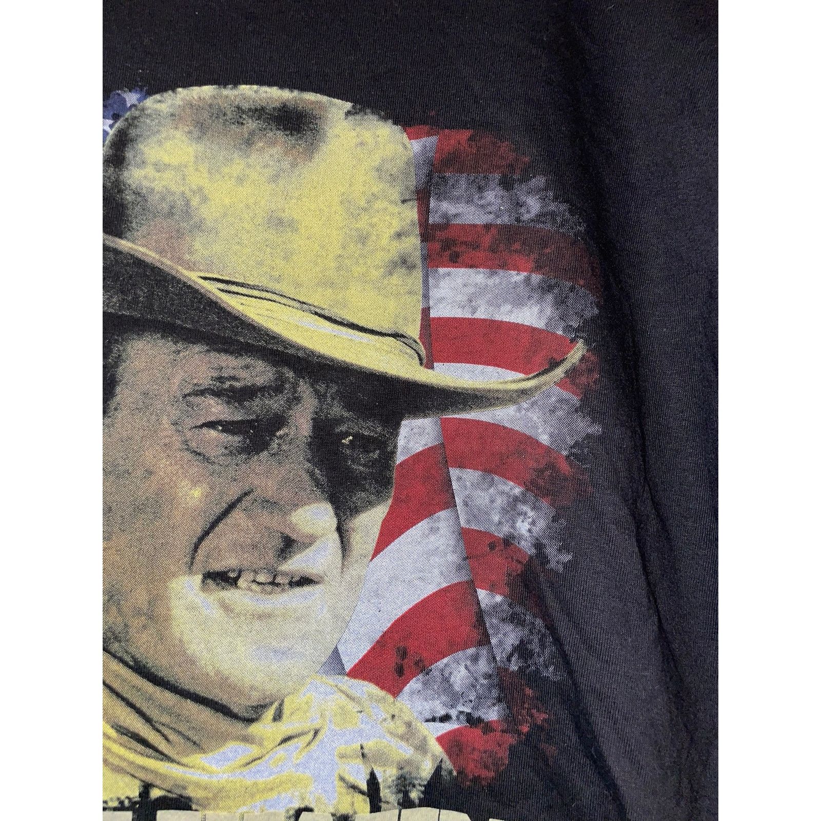Alstyle Y2K John Wayne Mans Got To Do Black Actor Cowboy Shirt 2000s Size US M / EU 48-50 / 2 - 5 Thumbnail