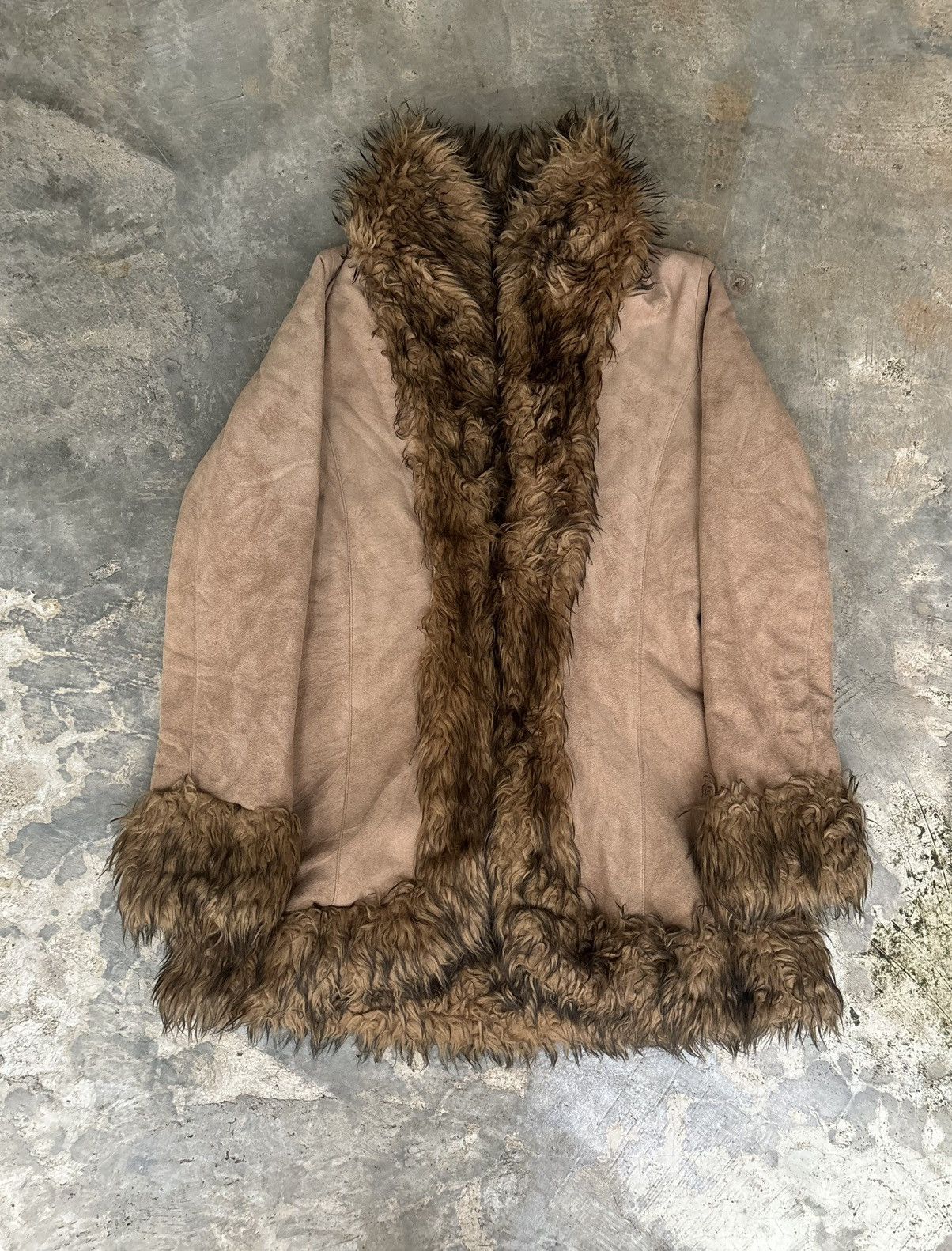 Hysteric Glamour Y2k Gf Tribal Ifwixwasnine Lgb Punk Style Fur Jacket Size M / US 6-8 / IT 42-44 - 1 Thumbnail