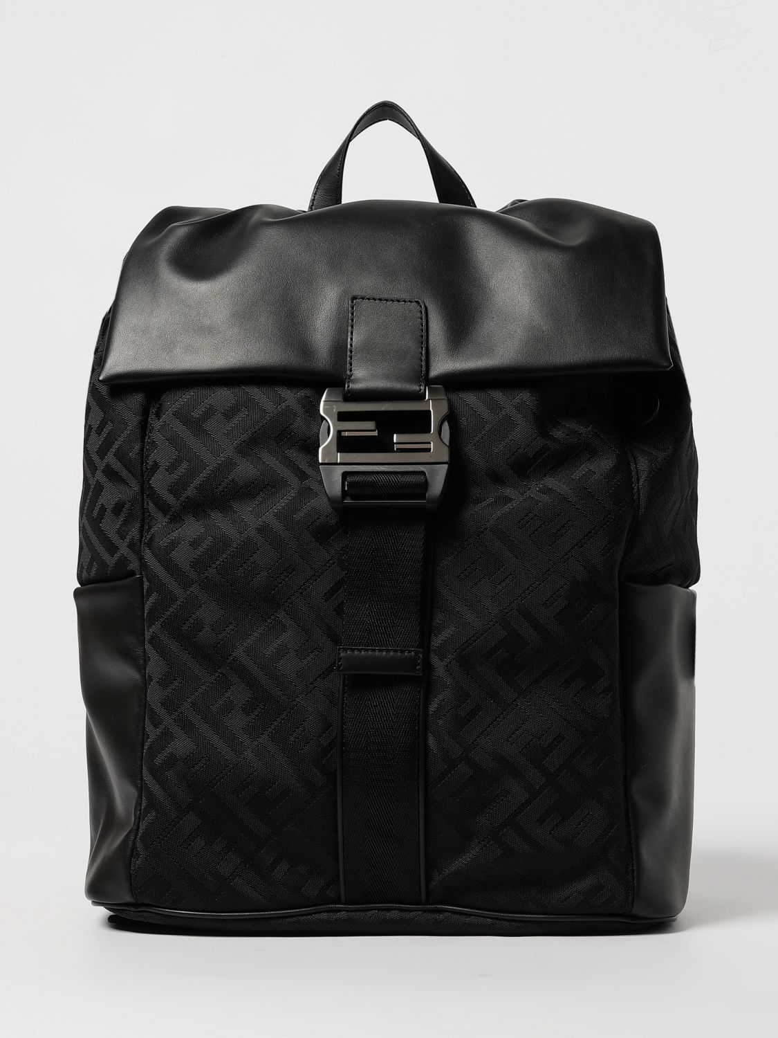Fendi Fendi Backpack Men Black Size ONE SIZE - 1 Thumbnail