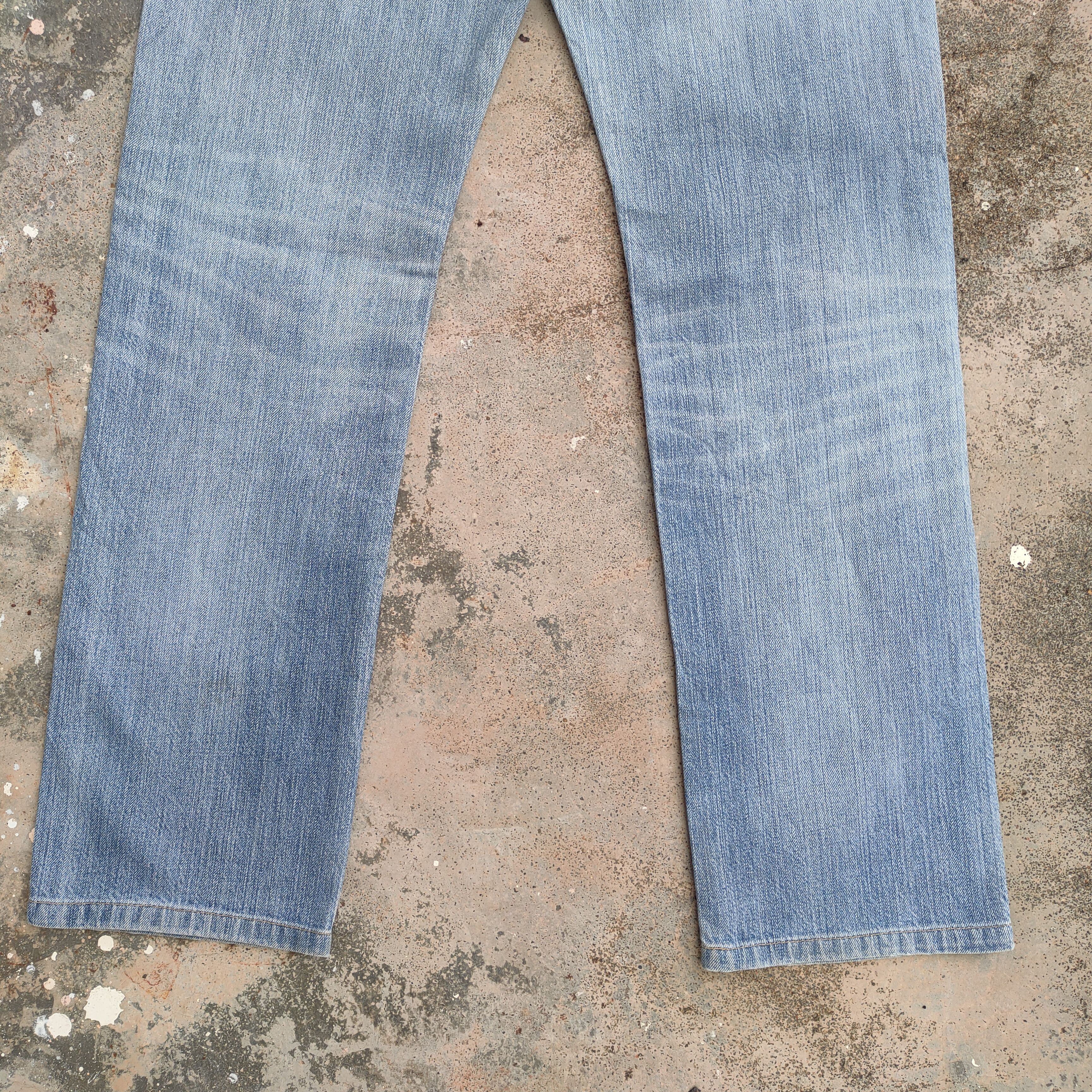 Japanese Brand × Jean × Vintage VINTAGE JAPANESE FADED BLUE DENIM JEANS PANTS Size US 30 / EU 46 - 10 Thumbnail