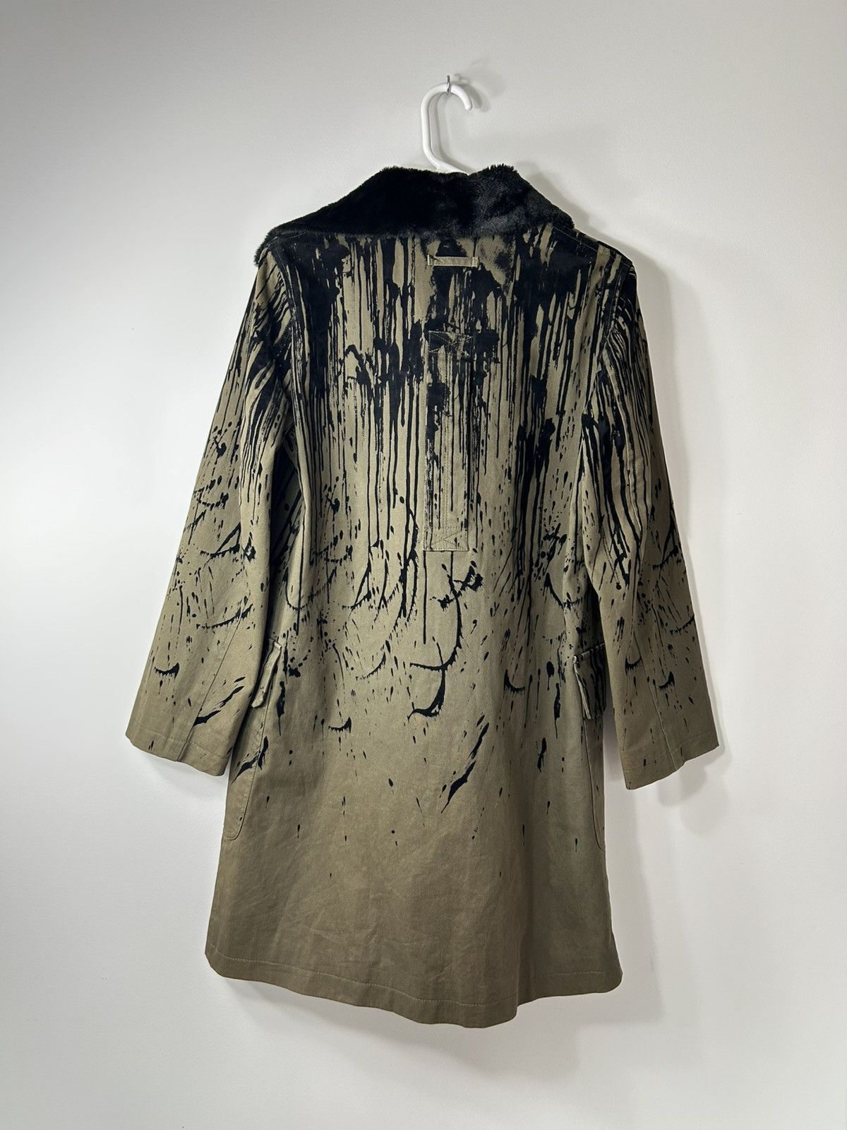 Jean Paul Gaultier Jean Paul Gaultier AW1998 Blood Drip Coat Size US M / EU 48-50 / 2 - 8 Thumbnail