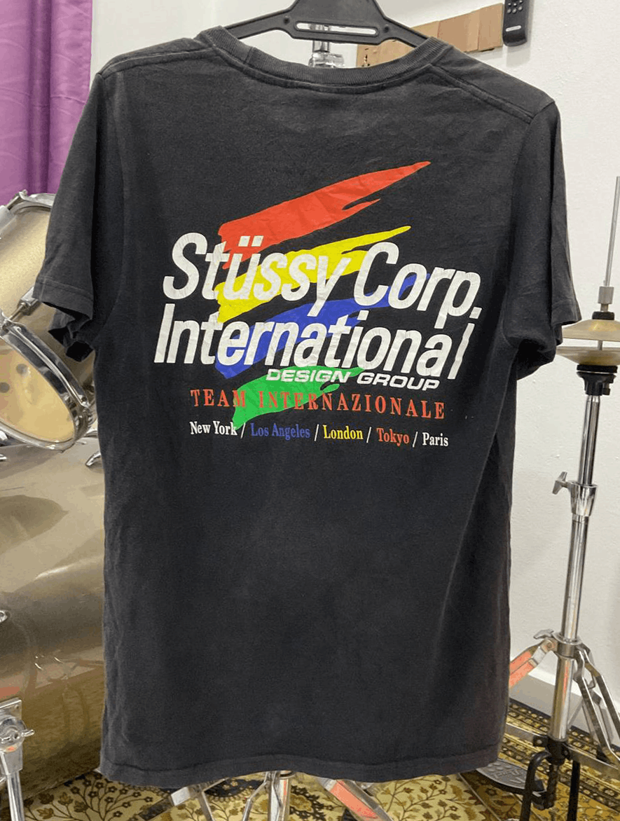 Stussy Vintage Stussy Corp International x Benetton Tshirt Size US S / EU 44-46 / 1 - 1 Thumbnail