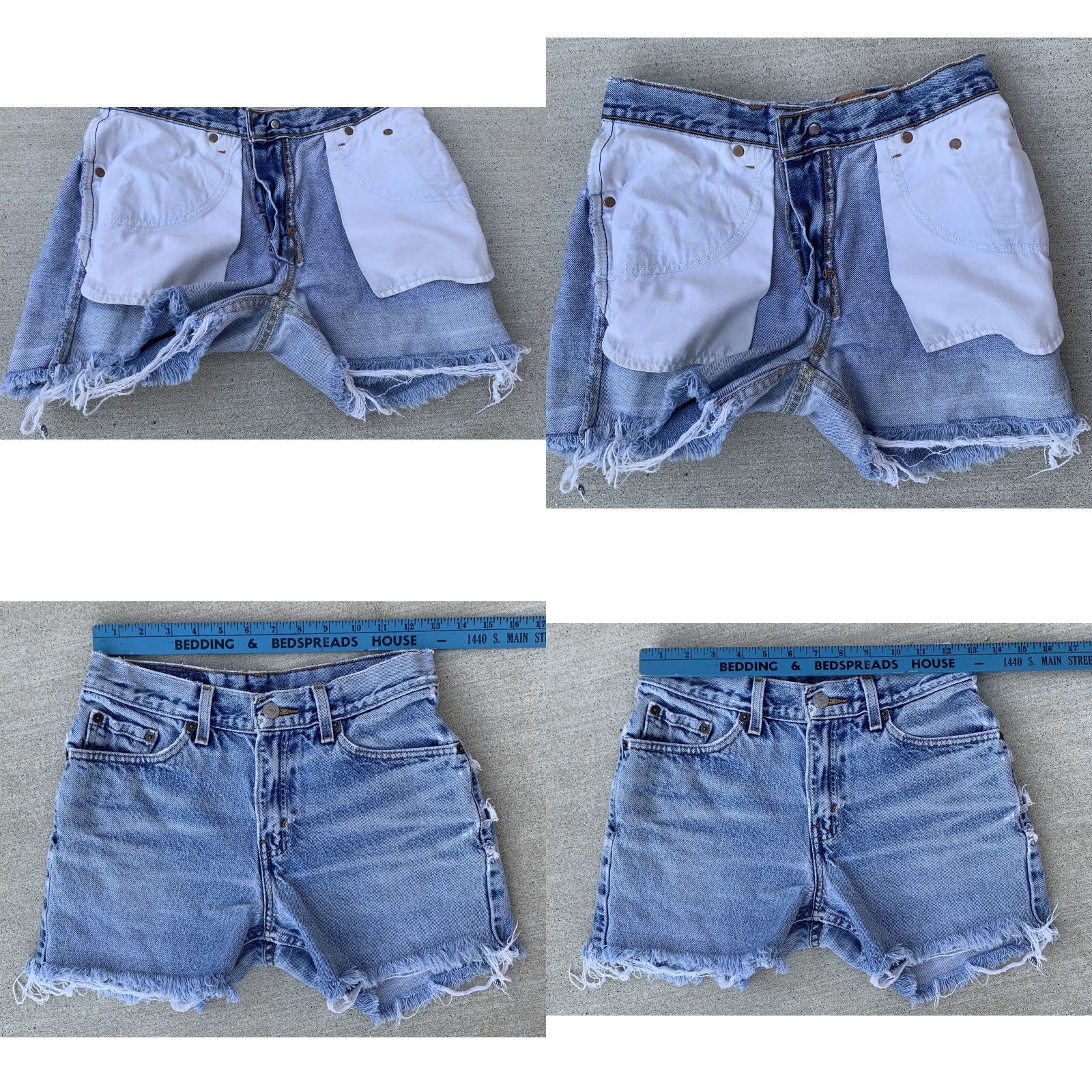 Levi's VINTAGE Levi's 517 Cut Offs Jeans Shorts Thrashed Distressed 5 JR 27.5 Waist Size 27" / US 4 / IT 40 - 10 Thumbnail