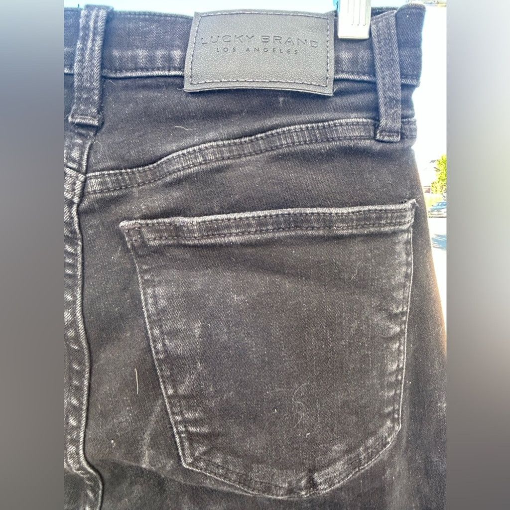 Lucky Brand Lucky Brand Dark Wash High-Rise Jeans Size 27" / US 4 / IT 40 - 4 Thumbnail
