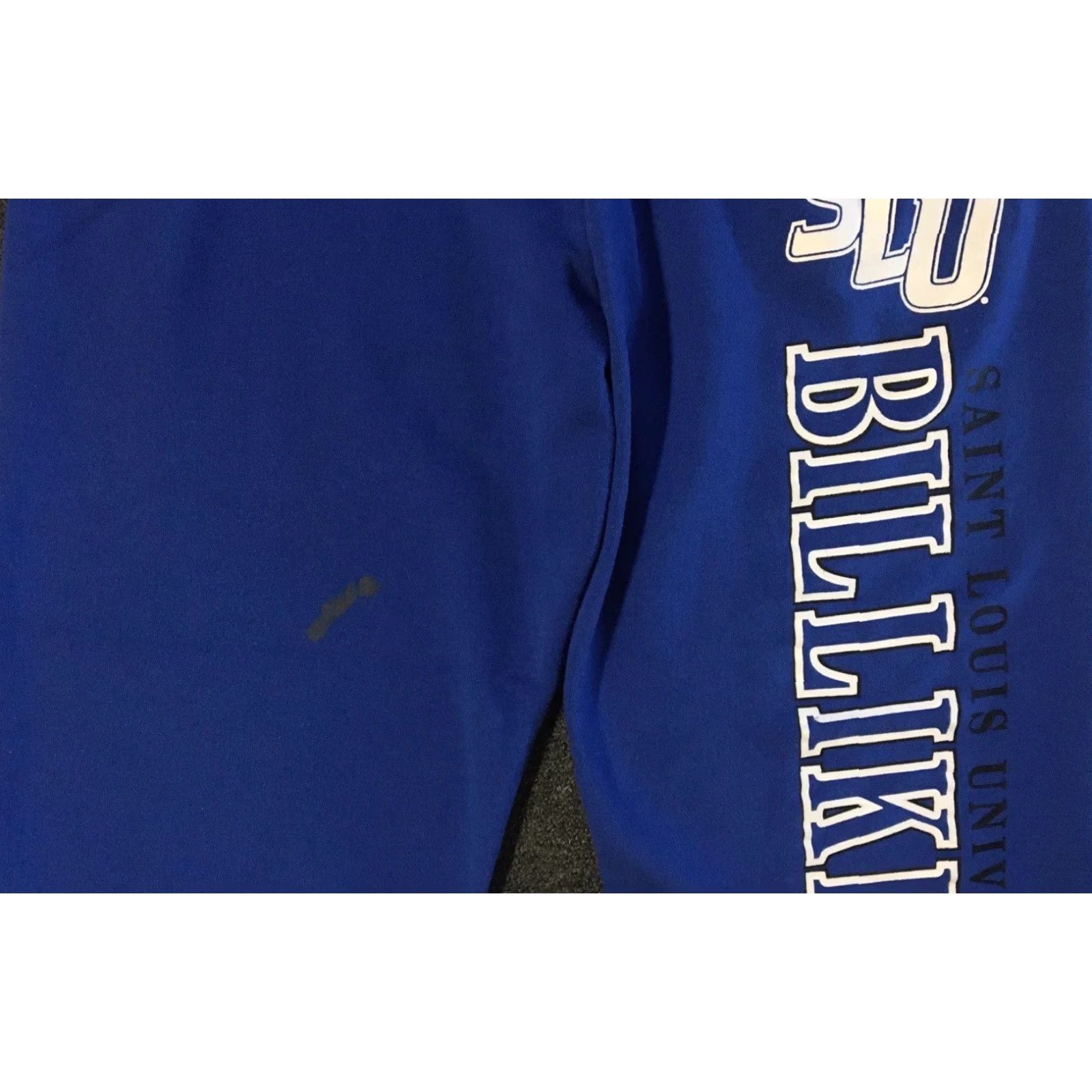 Champion VINTAGE Saint Louis University Champion Sweatpants M Blue College Track 90s Grunge PE School Men Size US 31 - 4 Thumbnail