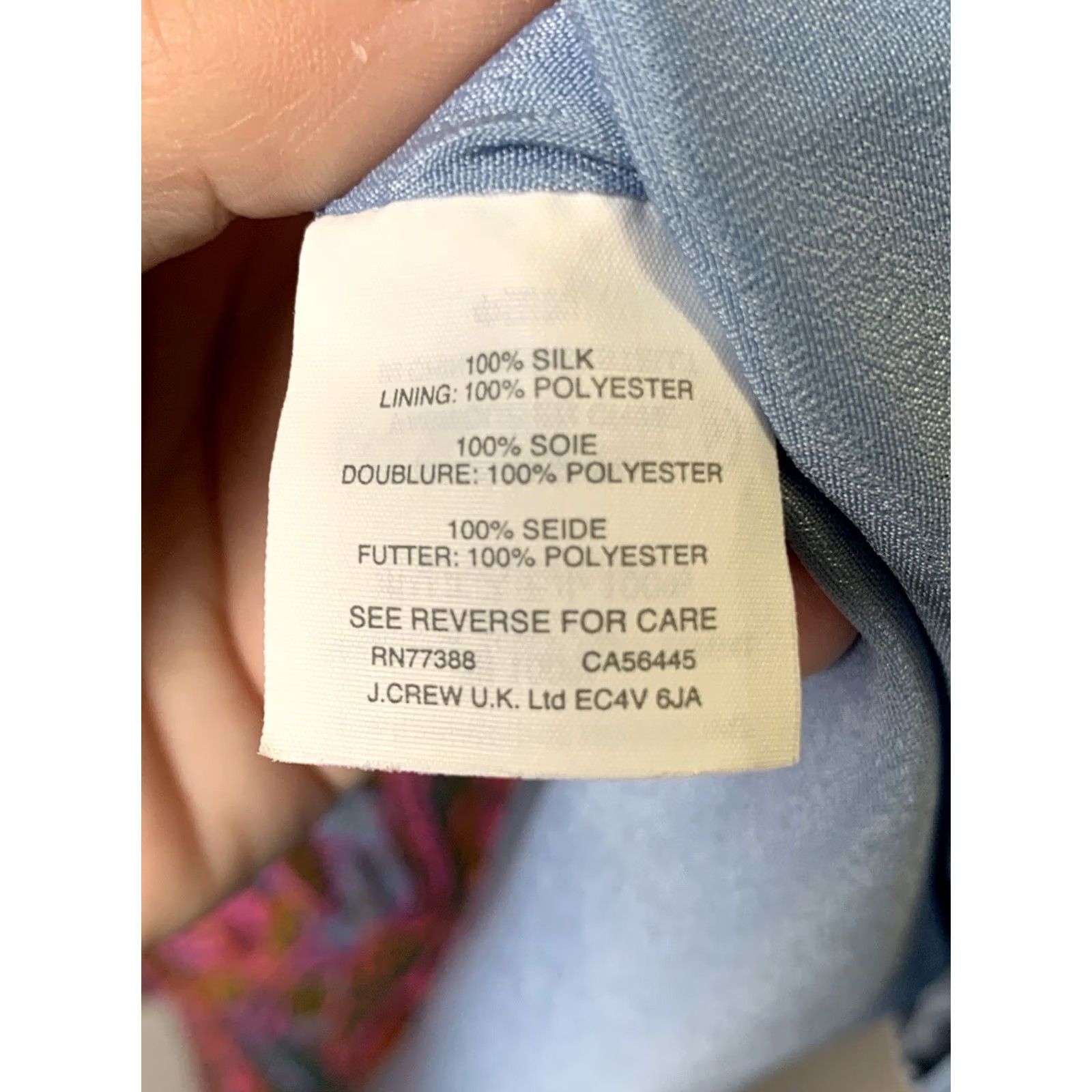 J.Crew J.CREW Shift Dress 16 100% Silk Paisley Ruffle Sleeve Knee Length Multicolor Cap Sleeve Zip Dress Womens 16 Size XXL / US 16-18 / IT 52-54 - 5 Thumbnail