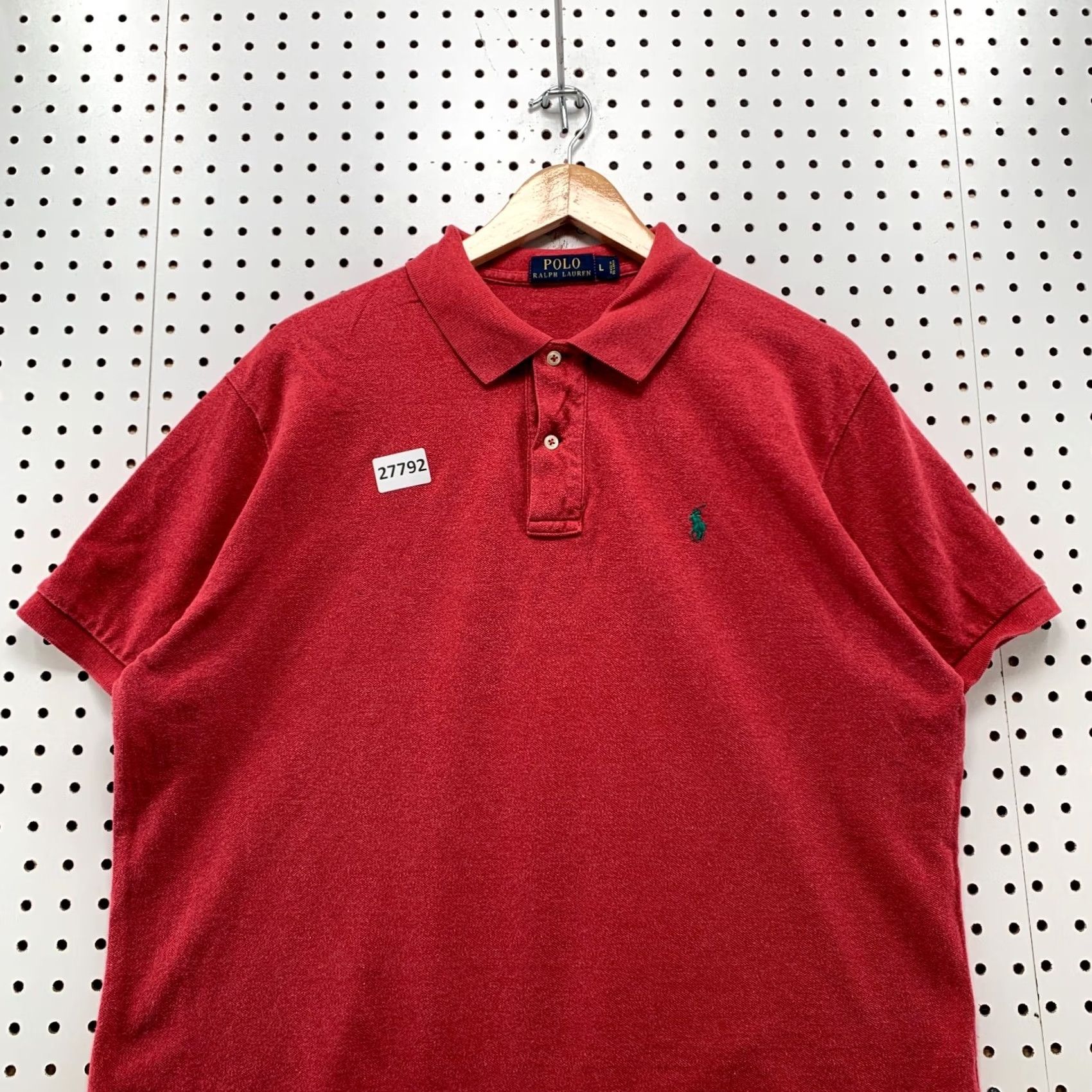 Polo Ralph Lauren Polo Ralph Lauren Red Green Pony Shirt Mens Large Casual Size US L / EU 52-54 / 3 - 5 Thumbnail