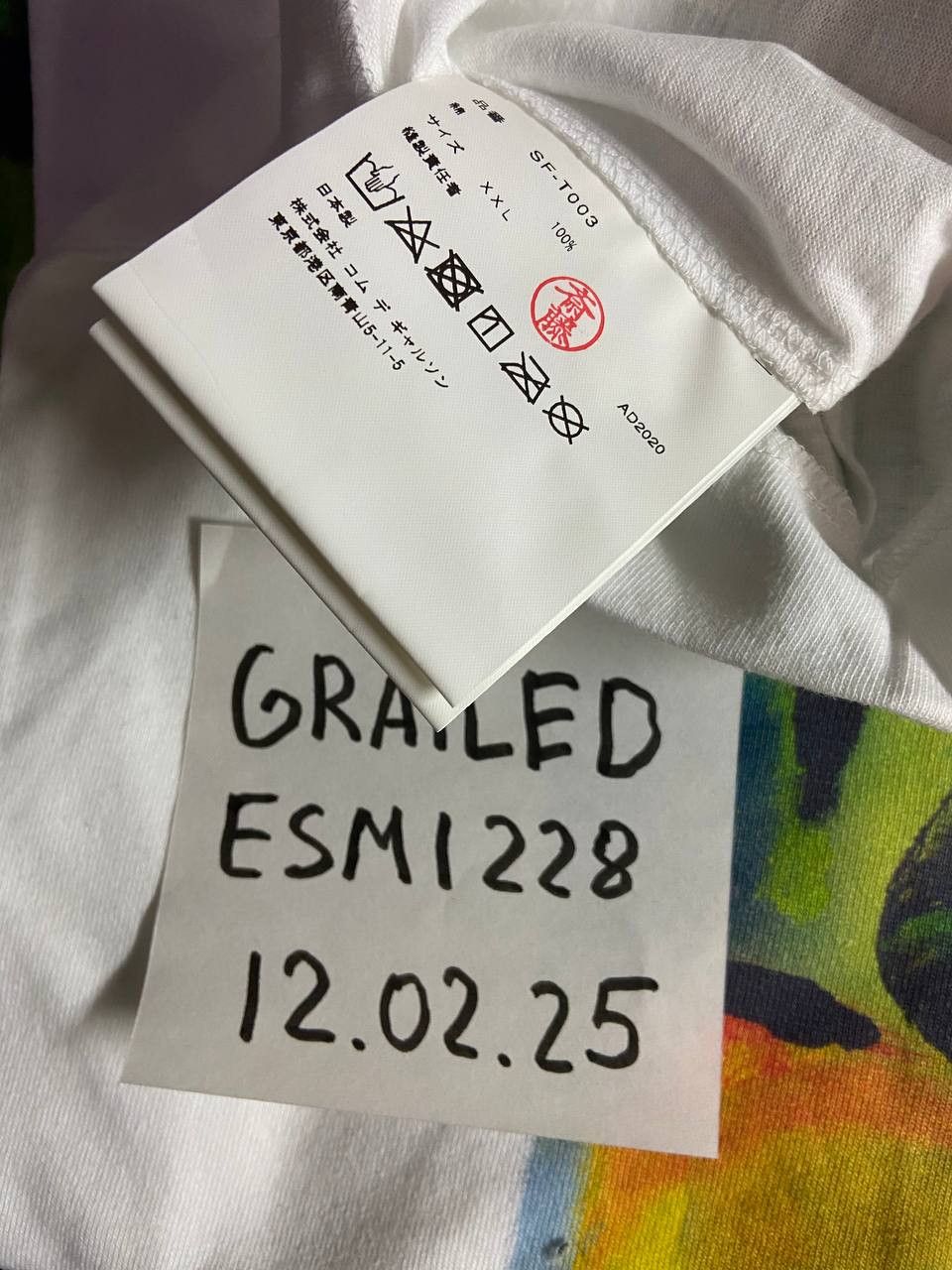 CDG x Better AD 2020 tee