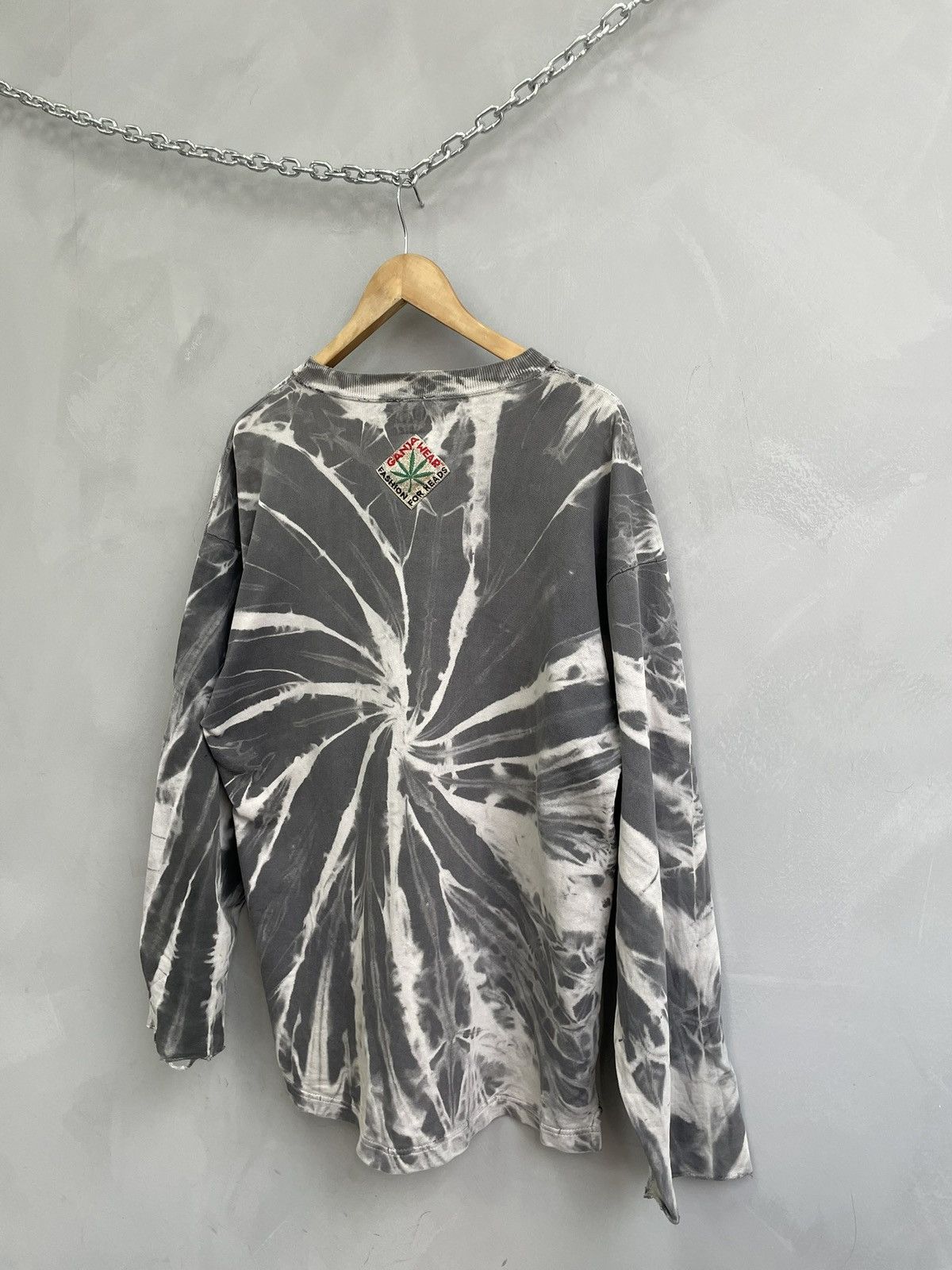 Band Tees Vintage 90s Kurt Cobain style faded ganja wear sweatshirt Size US L / EU 52-54 / 3 - 8 Thumbnail