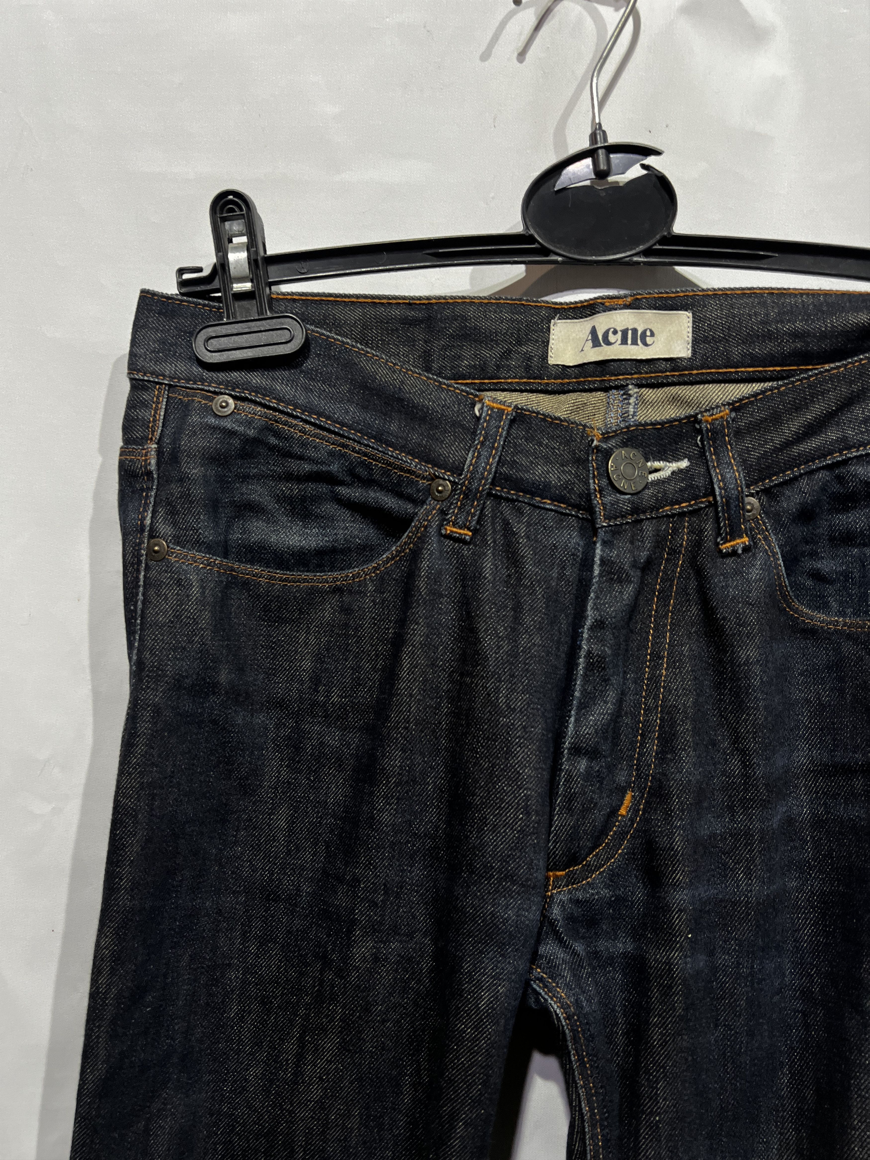 Acne Studios Acne Studios Max Raw Denim Jeans Size 29 Size US 29 - 3 Thumbnail